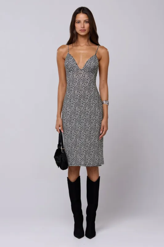 Matilda Midi Dress in Flores sold by RESA