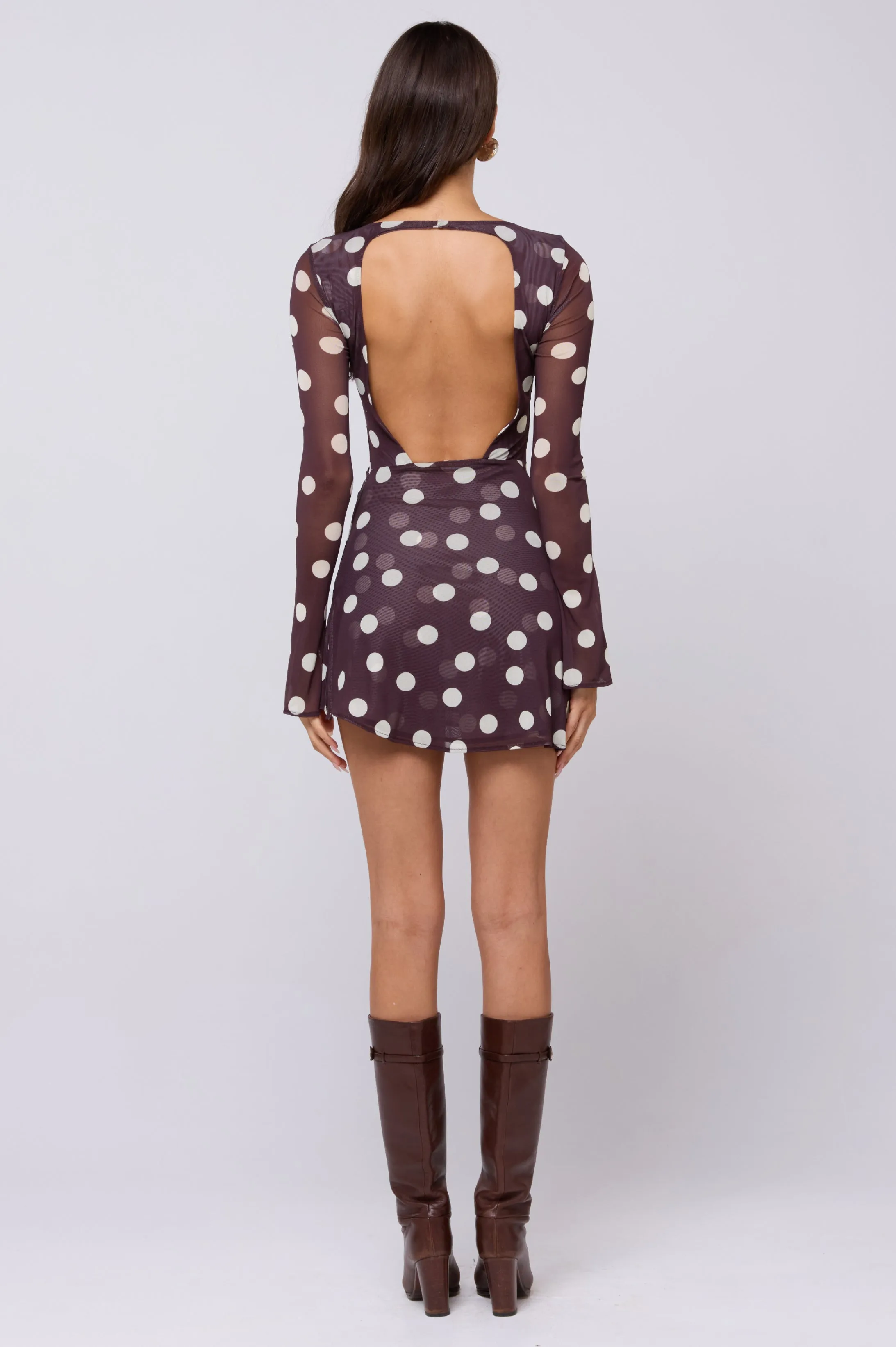 Mia Mini Dress in Polo sold by RESA product image thumbnail 3