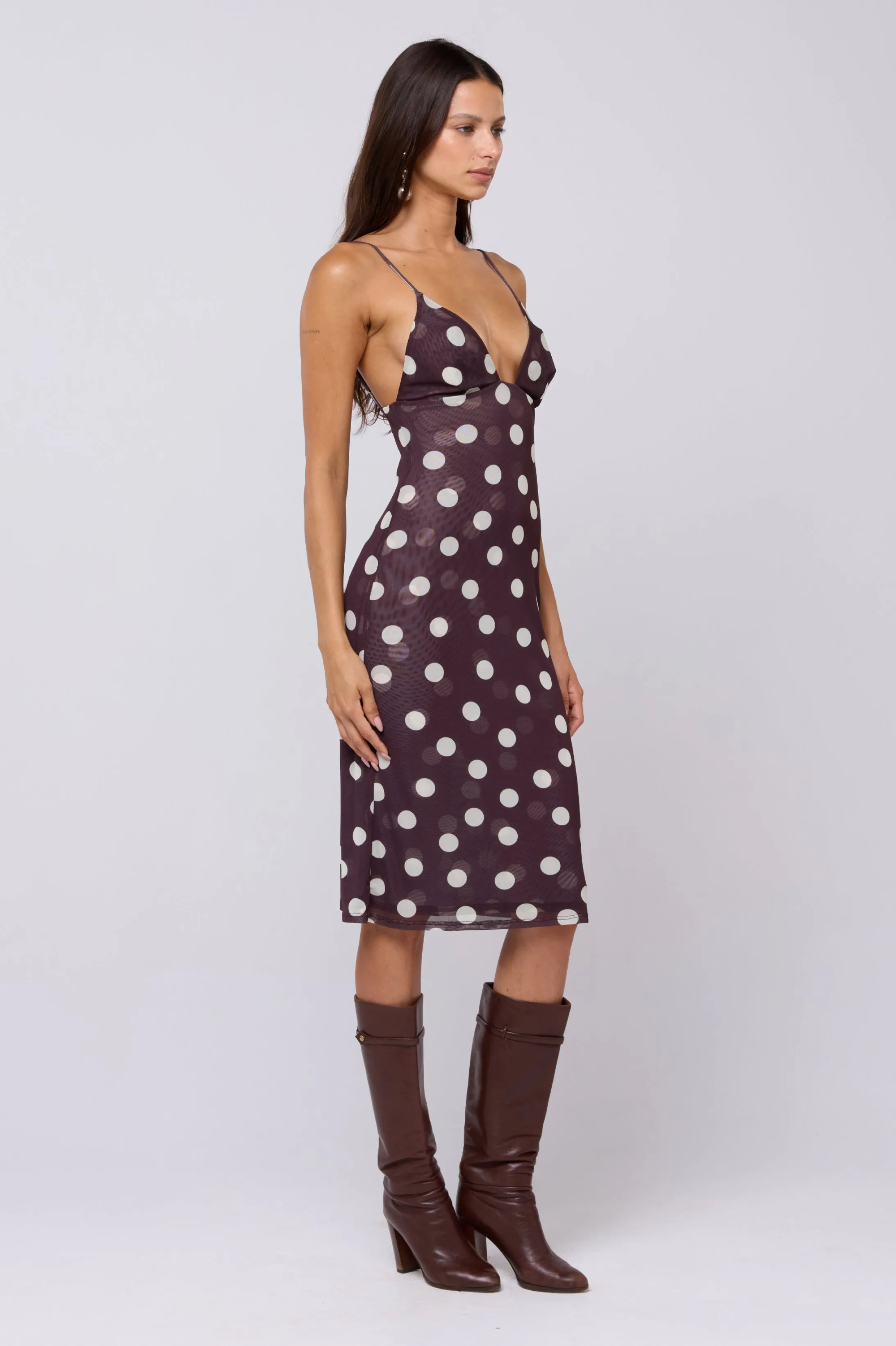 Matilda Midi Dress in Polo sold by RESA product image thumbnail 2