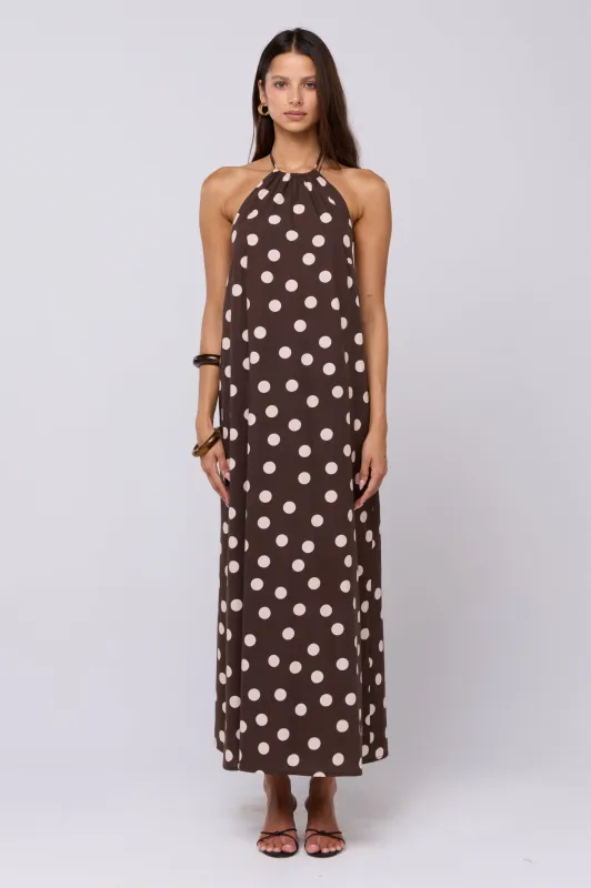 Iris Halter Dress in Polo sold by RESA