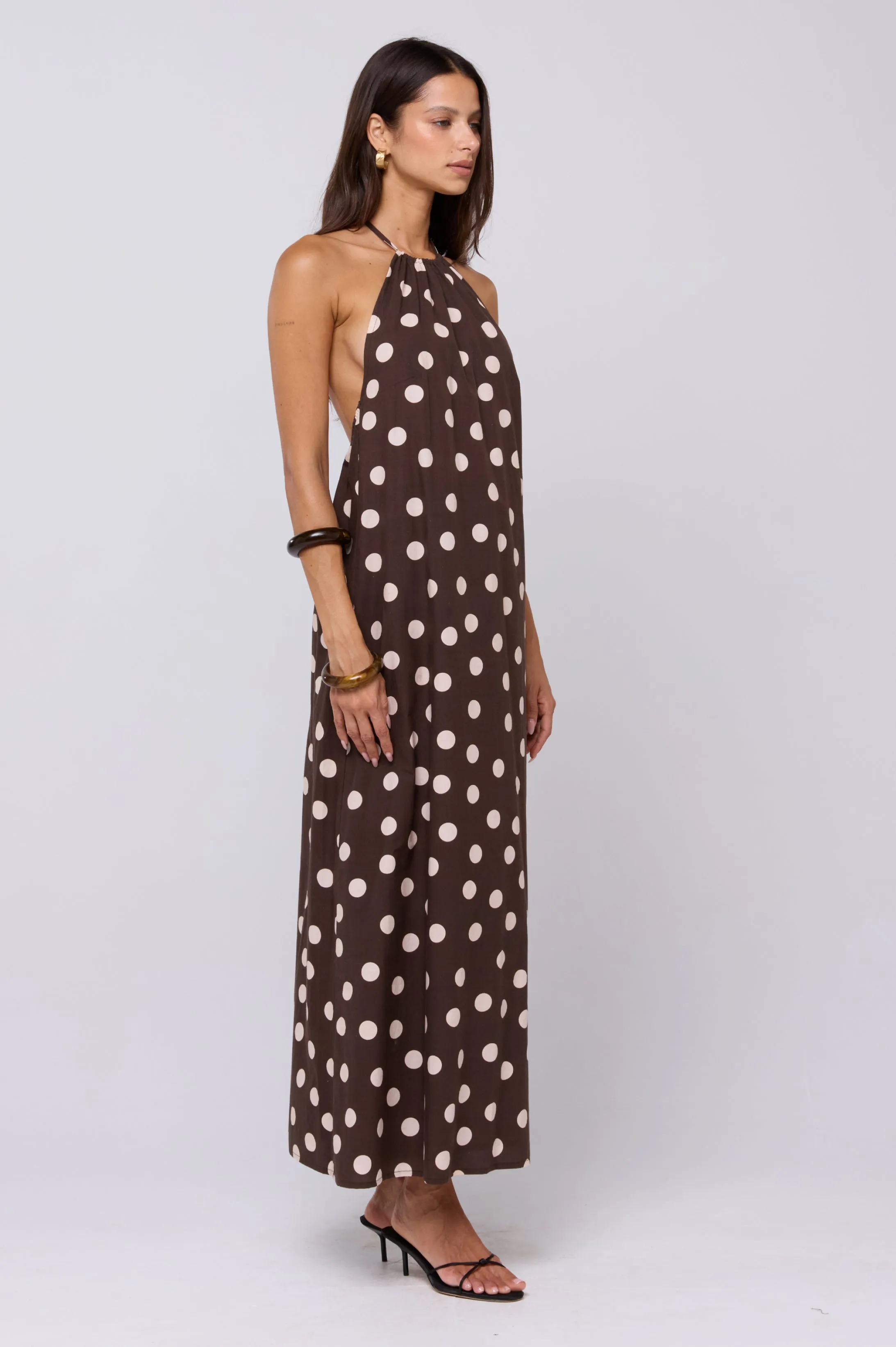 Iris Halter Dress in Polo sold by RESA product image thumbnail 2