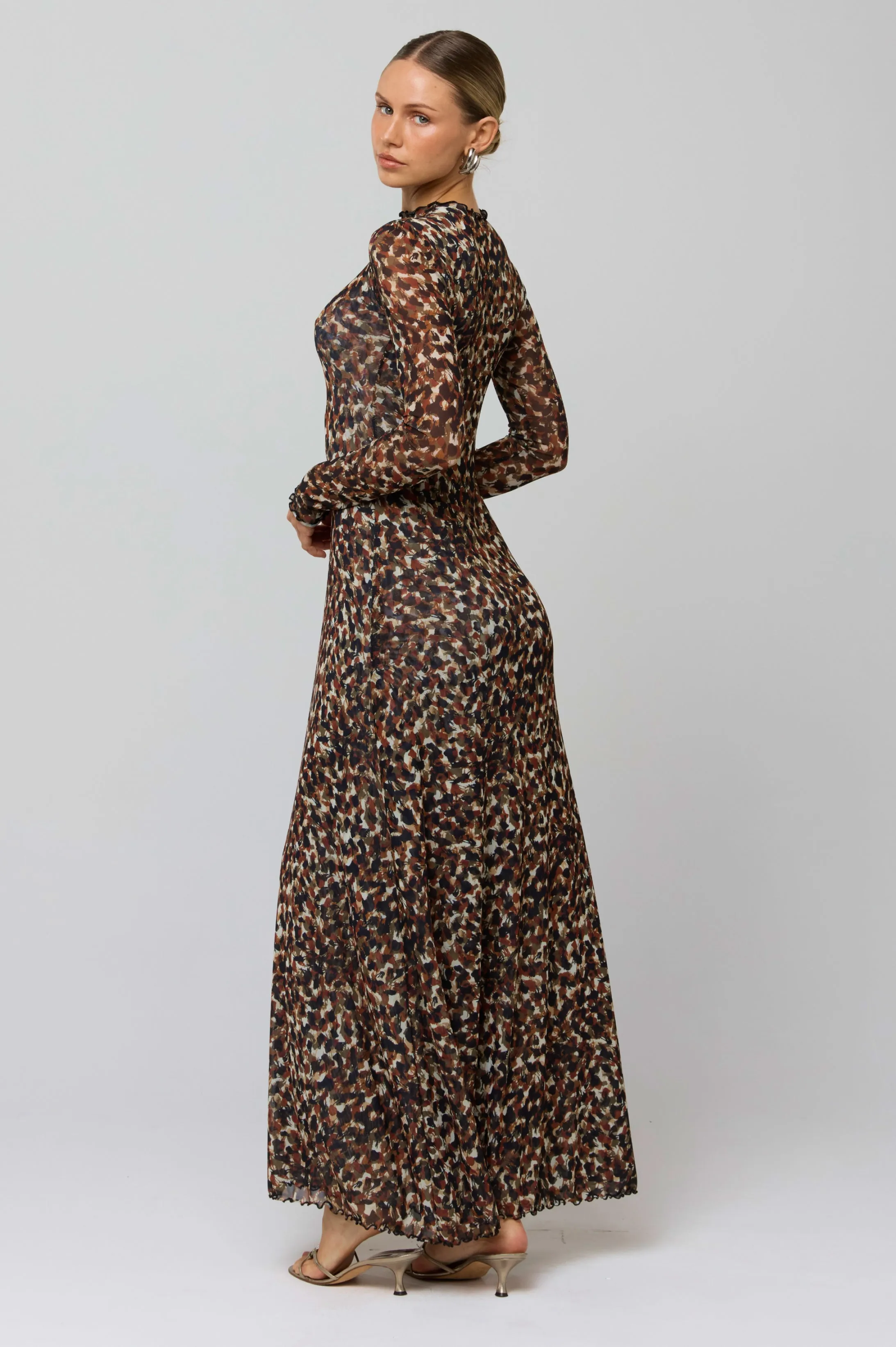 Lyon Dress in Terra sold by RESA product image thumbnail 3