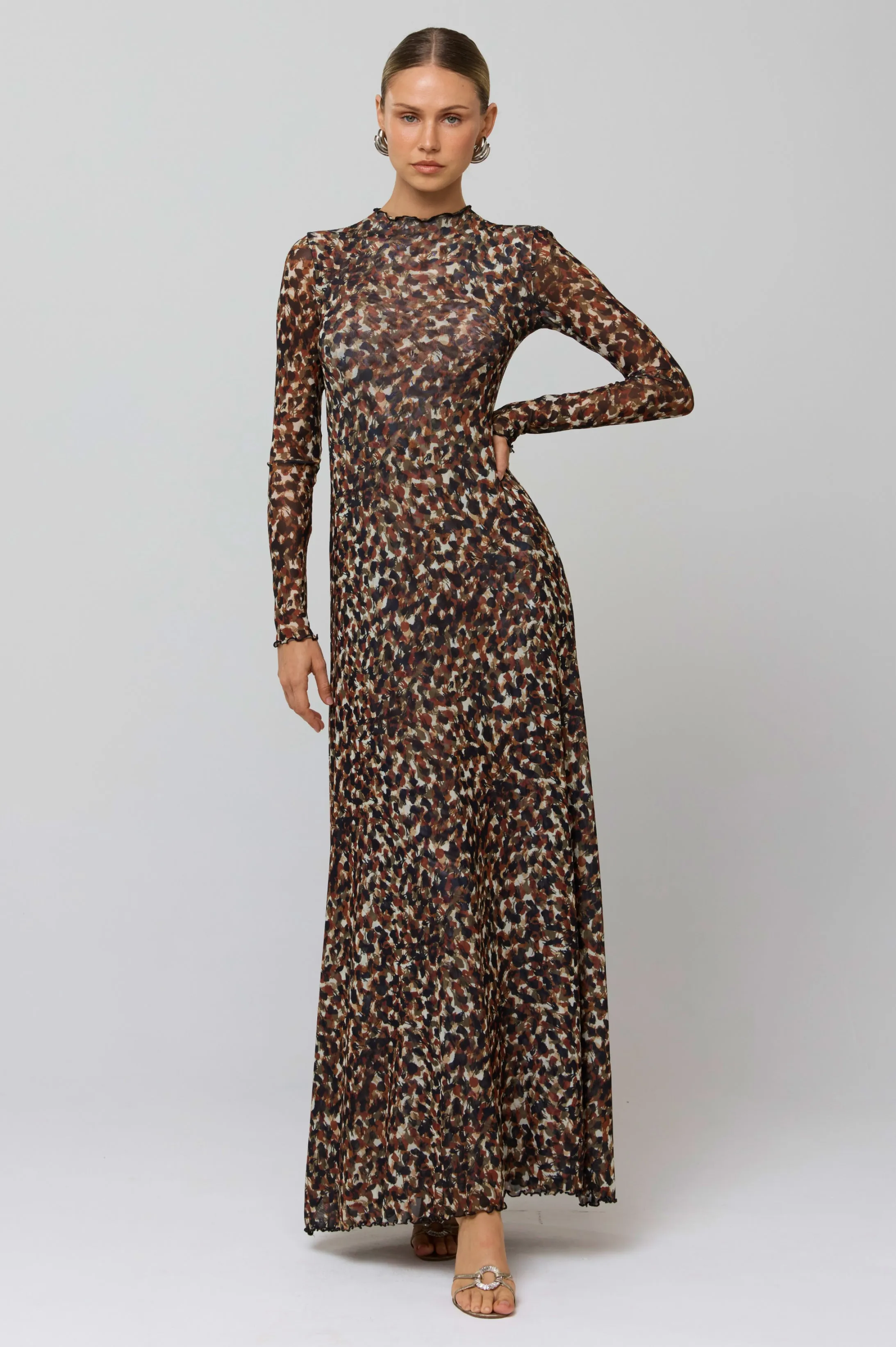 Lyon Dress in Terra sold by RESA product image thumbnail 4