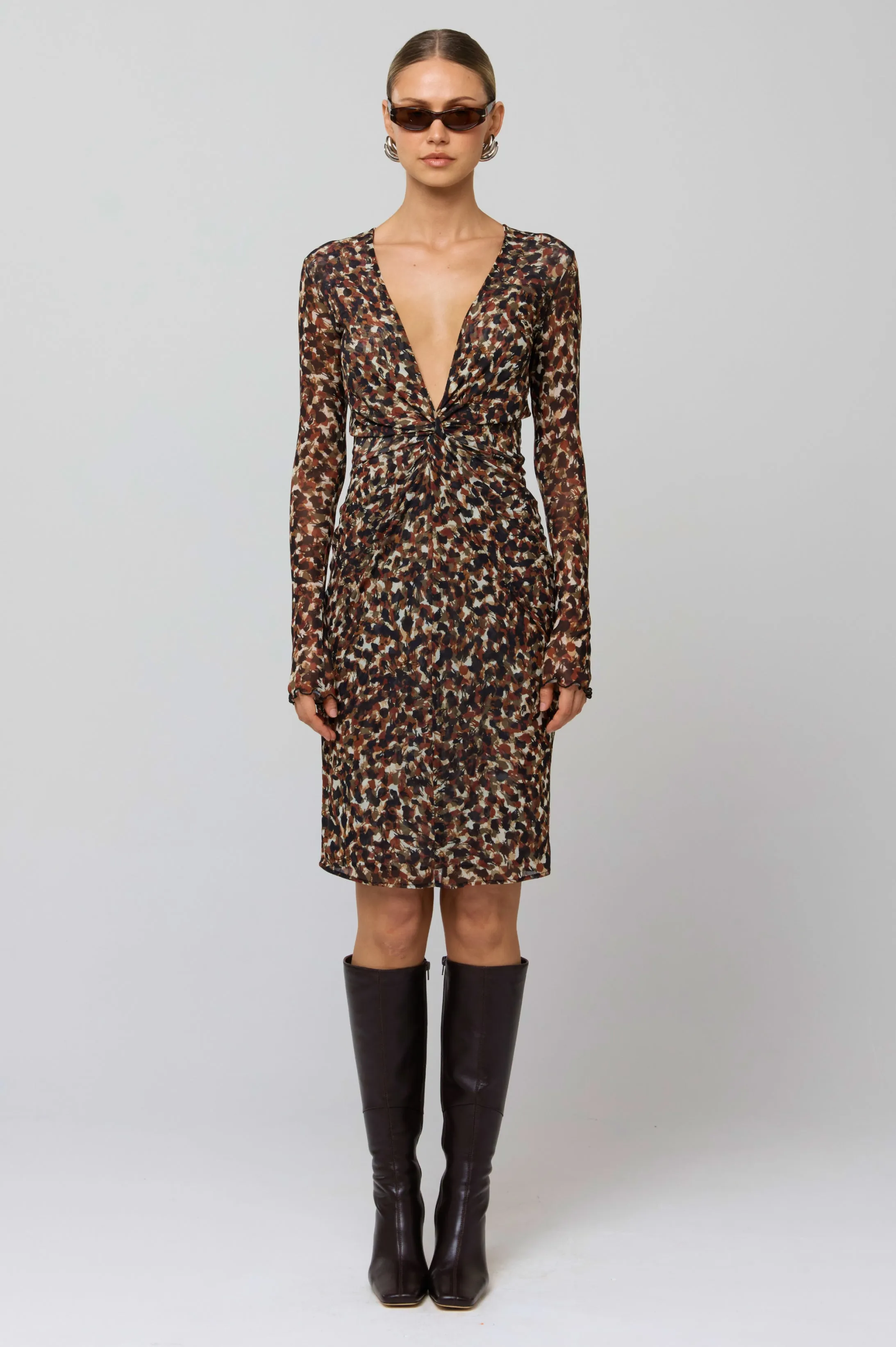 Mira Dress in Terra sold by RESA product image thumbnail 2