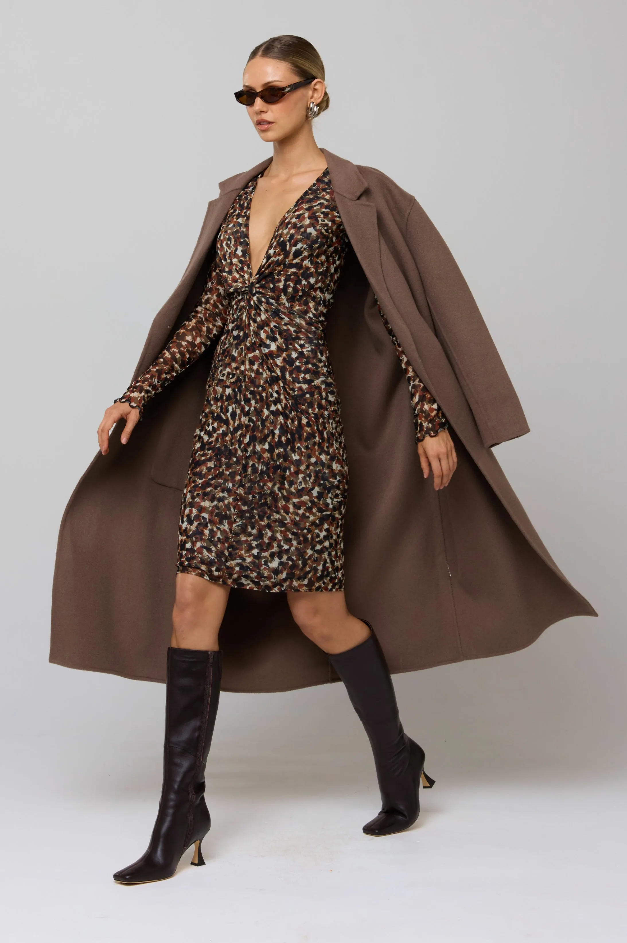 Mira Dress in Terra sold by RESA product image thumbnail 3