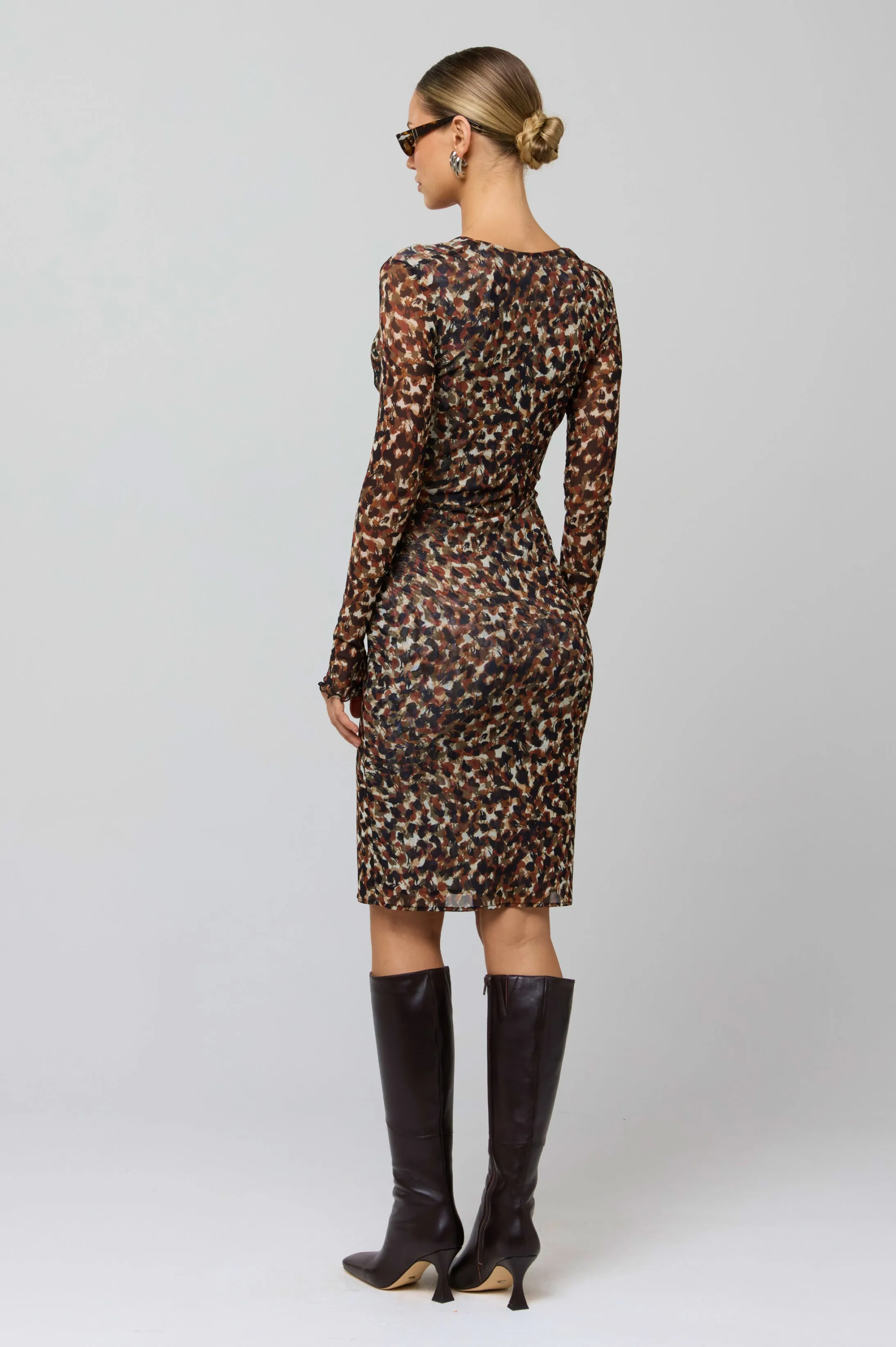 Mira Dress in Terra sold by RESA product image thumbnail 4