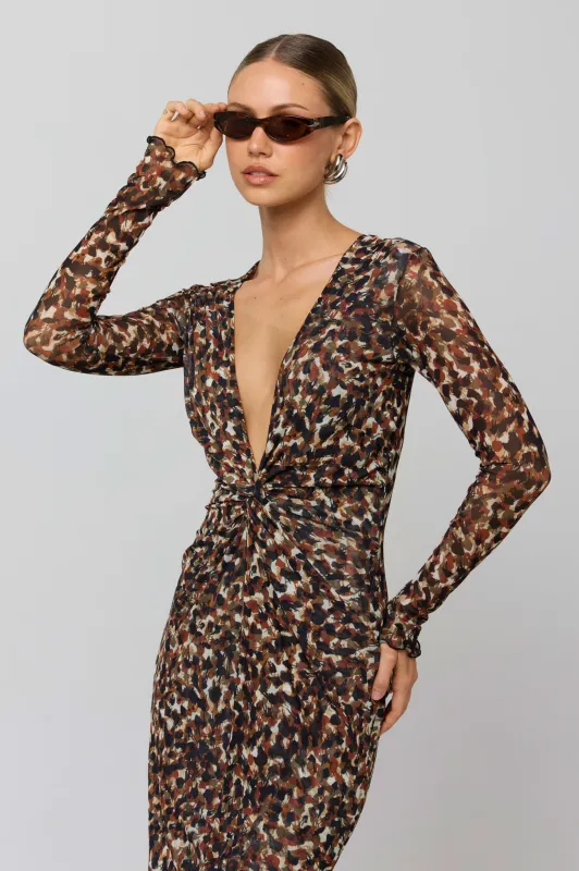 Mira Dress in Terra sold by RESA