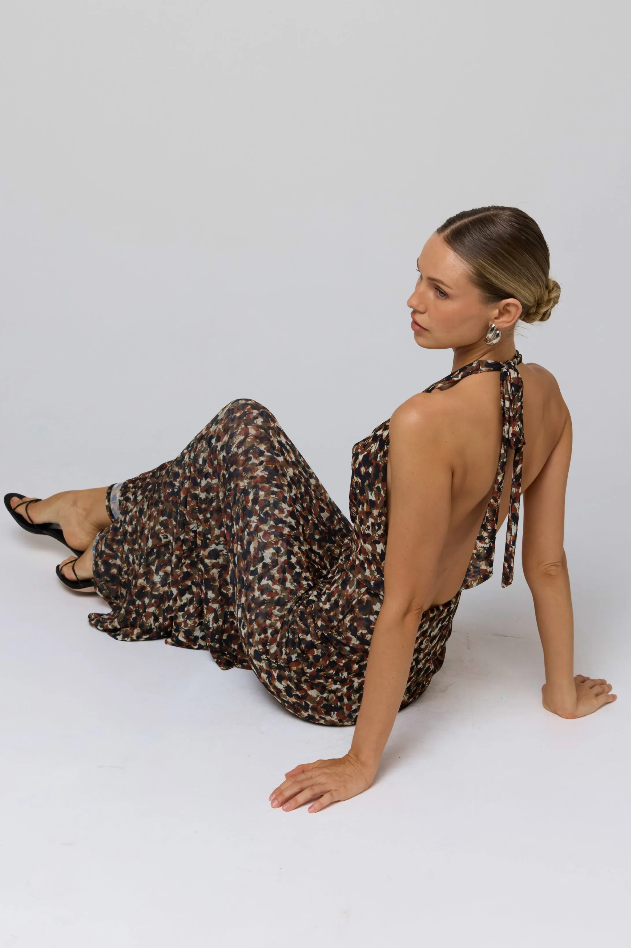 Fiona Dress in Terra sold by RESA product image thumbnail 4