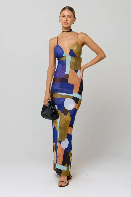 Madeline Dress in Deco sold by RESA