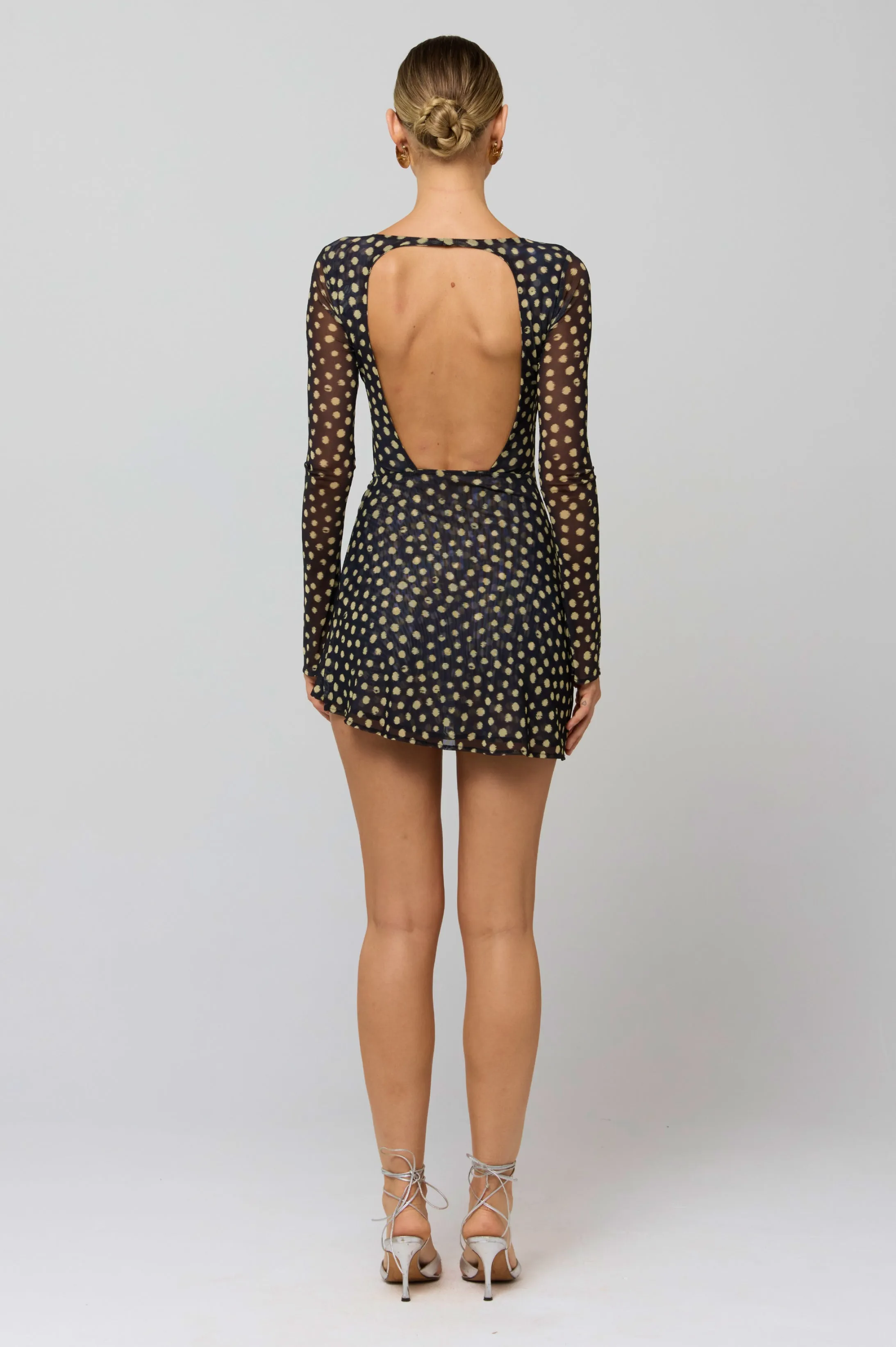 Mia Mini Dress in Celeste sold by RESA product image thumbnail 3