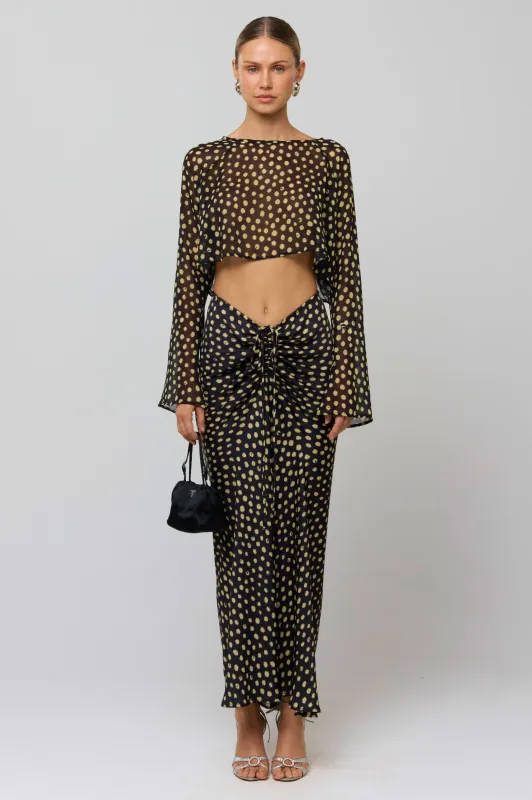 Ziggy Skirt in Celeste sold by RESA