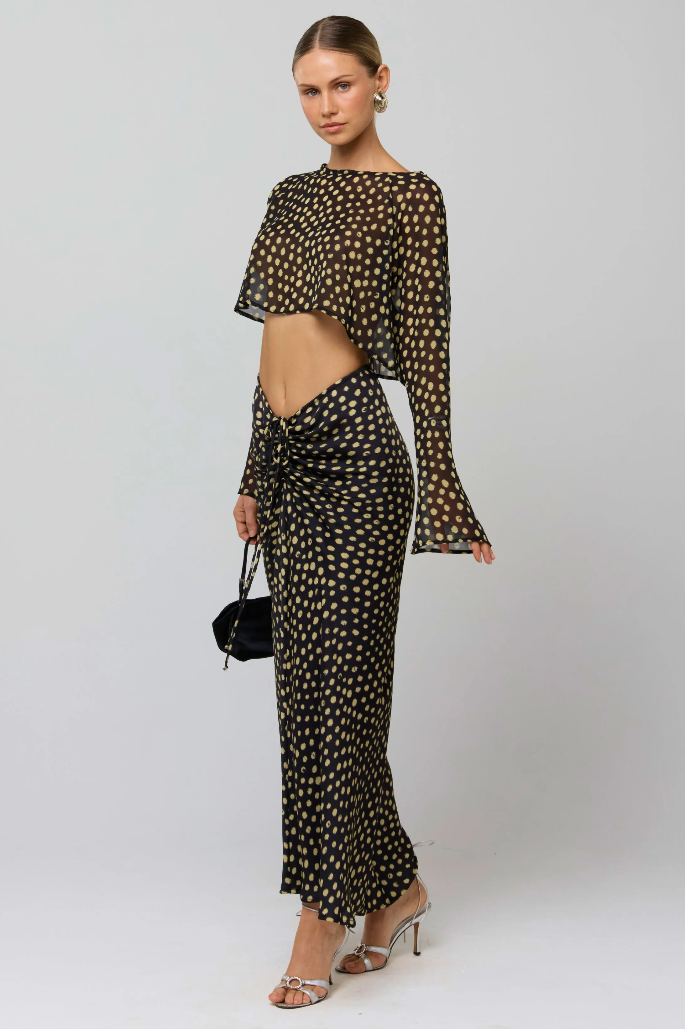 Ziggy Skirt in Celeste sold by RESA product image thumbnail 3