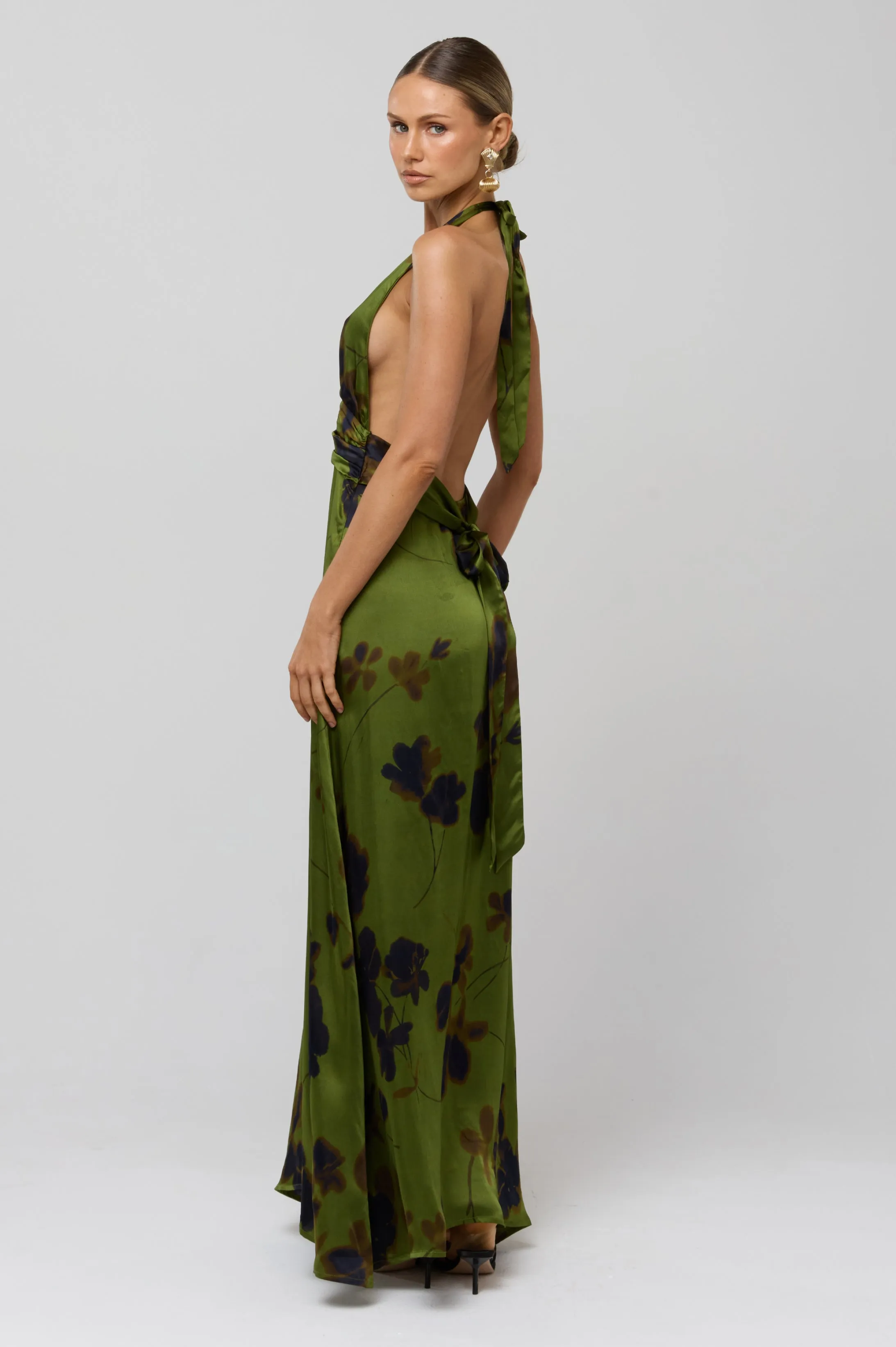 Chelsea Dress in Evergreen sold by RESA product image thumbnail 2