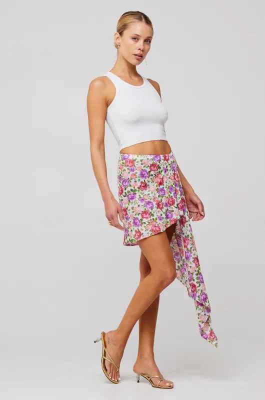 MILA SKIRT IN VINTIAGE FLORAL- SAMPLE SALE sold by RESA