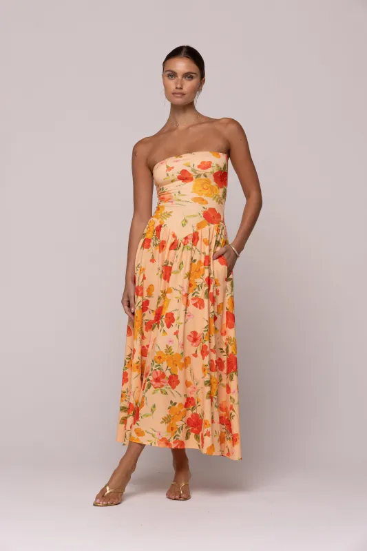 MACKENZIE DRESS IN GINGER- SAMPLE SALE sold by RESA