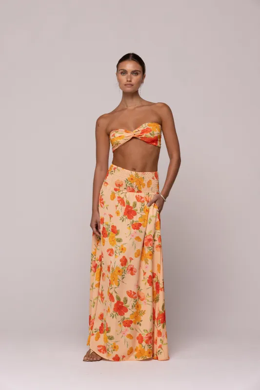 SAMMI SKIRT IN GINGER- SAMPLE SALE sold by RESA