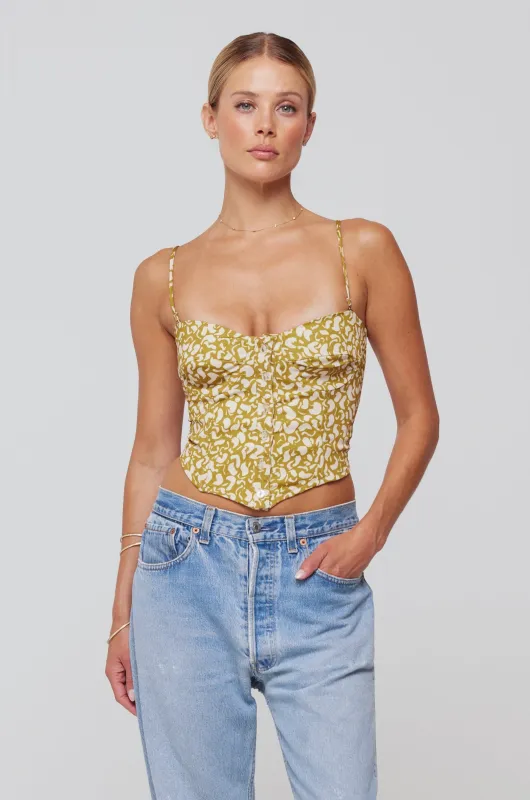 SIENNA CORSET IN FAVA- SAMPLE SALE sold by RESA