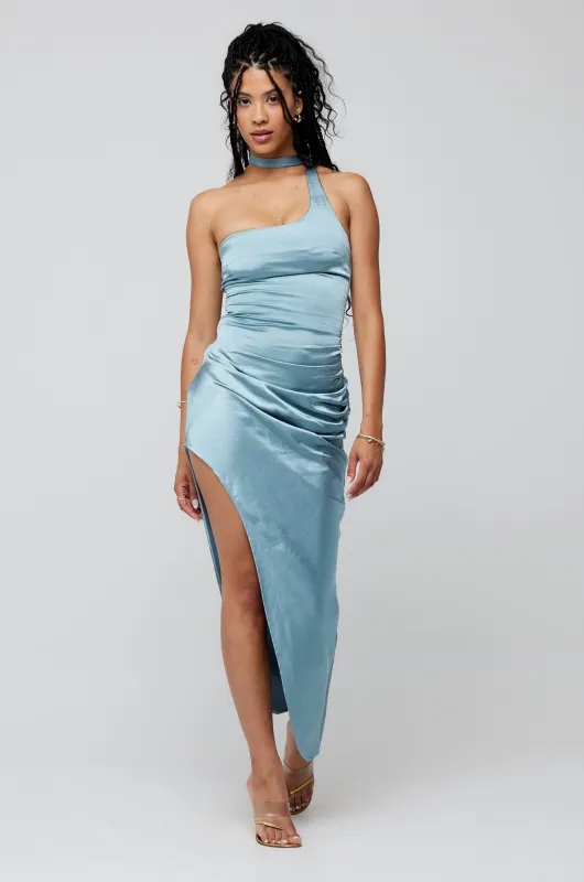 NICOLE DRESS IN SLATE- SAMPLE SALE sold by RESA