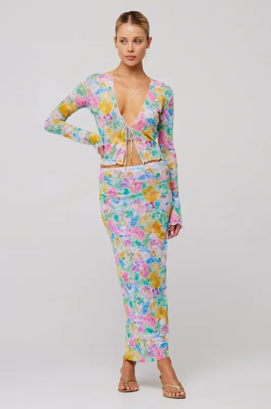 CLYDE SKIRT IN CANVAS- SAMPLE SALE sold by RESA