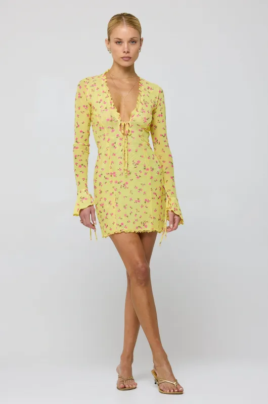 SLOANE DRESS IN HONEY- SAMPLE SALE sold by RESA