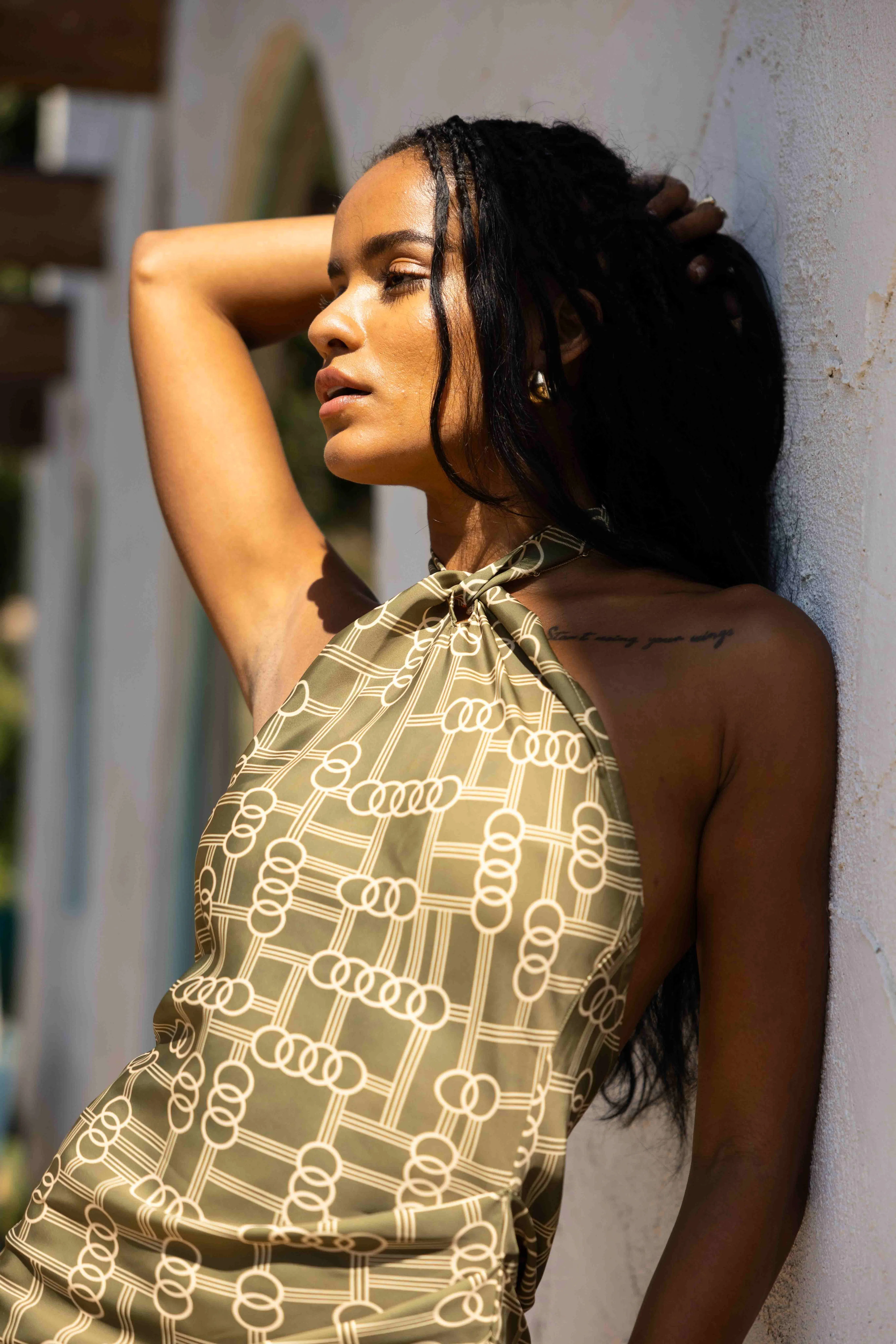 Diana Dress in Link- Archive sold by RESA product image thumbnail 2