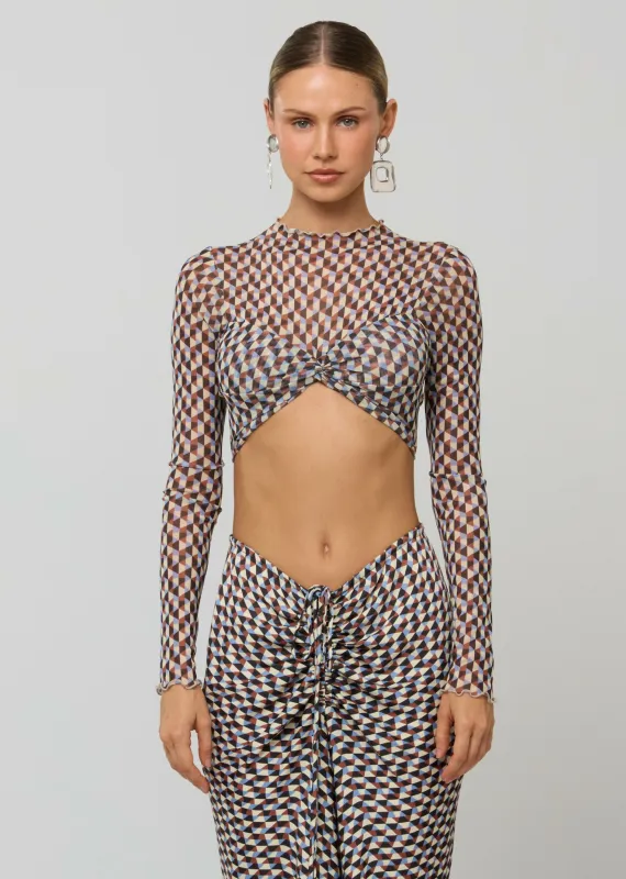 Shelby Top in Mosiac sold by RESA