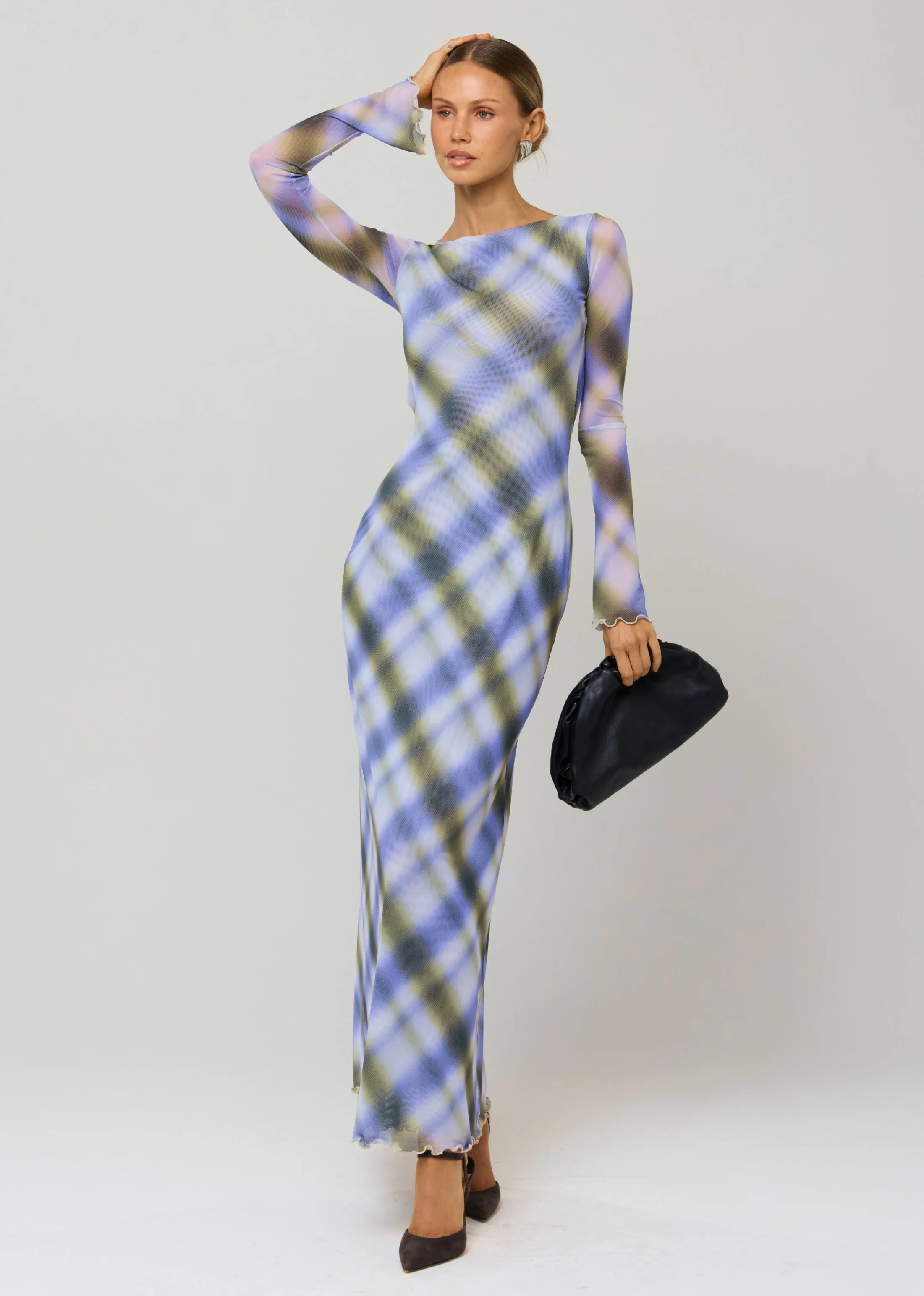 Sylvia Dress in Blur sold by RESA product image thumbnail 4