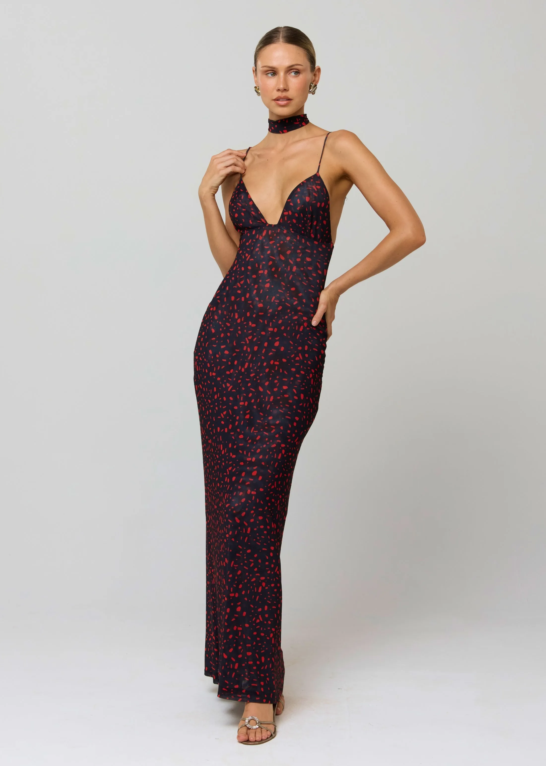 Madeline Dress in Rouge sold by RESA product image thumbnail 4