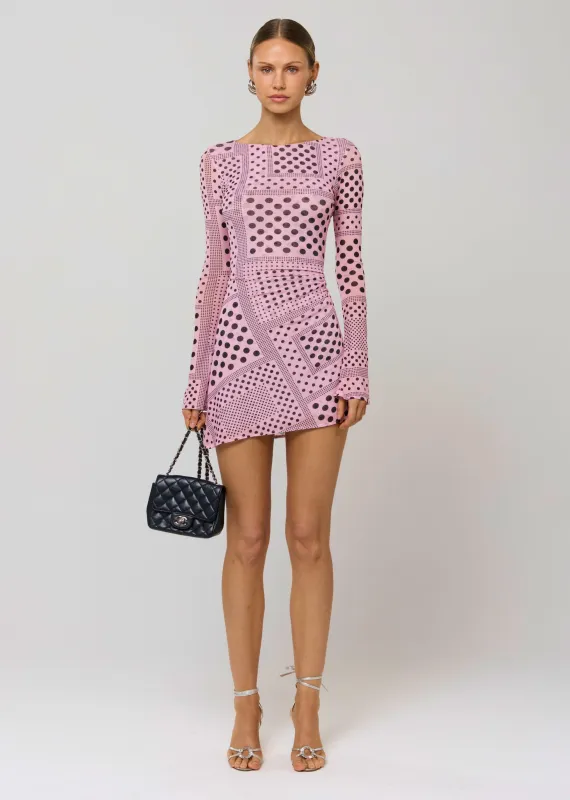 Mia Mini Dress in Lauper sold by RESA