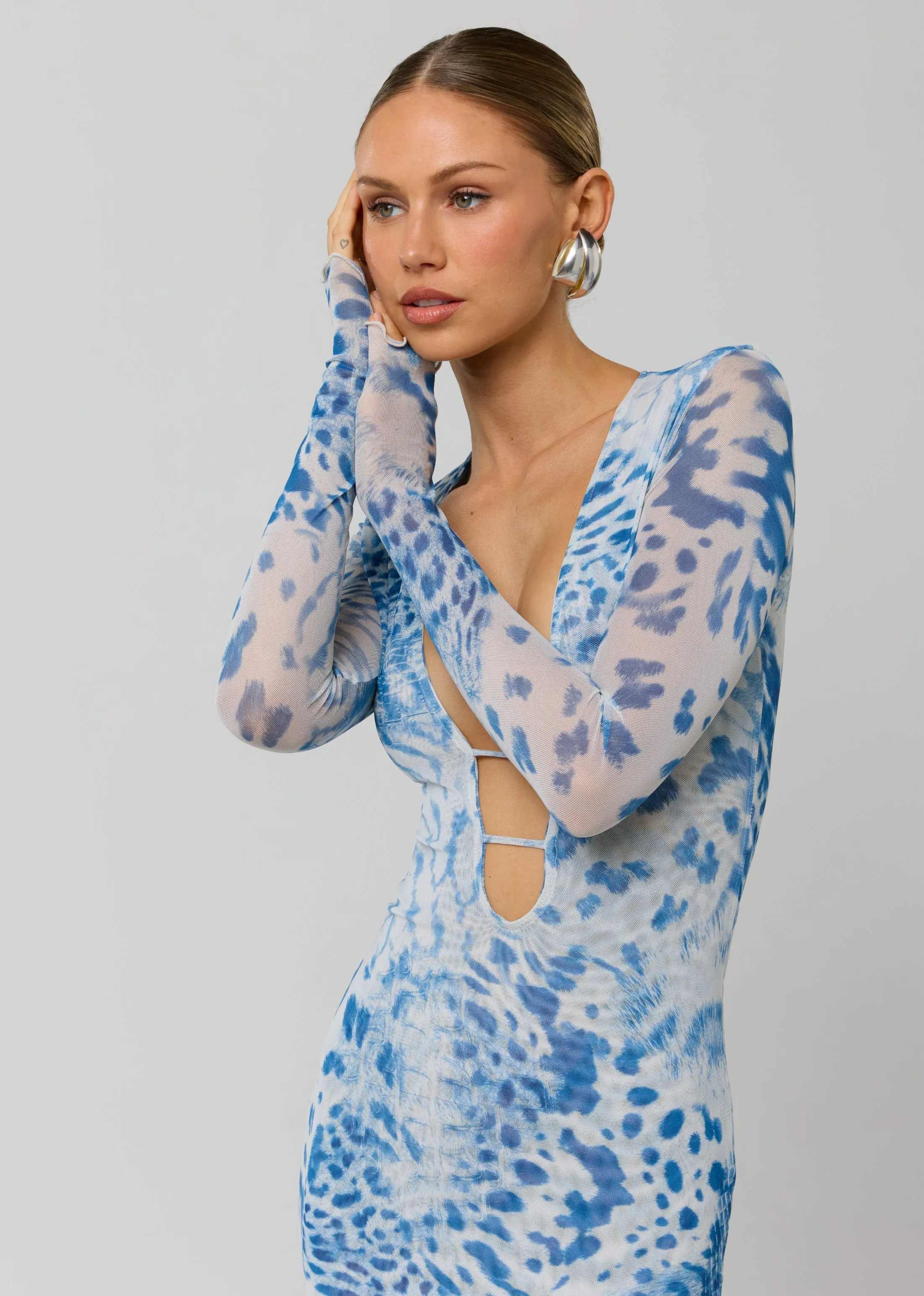 Esme Dress in Neve sold by RESA product image thumbnail 2