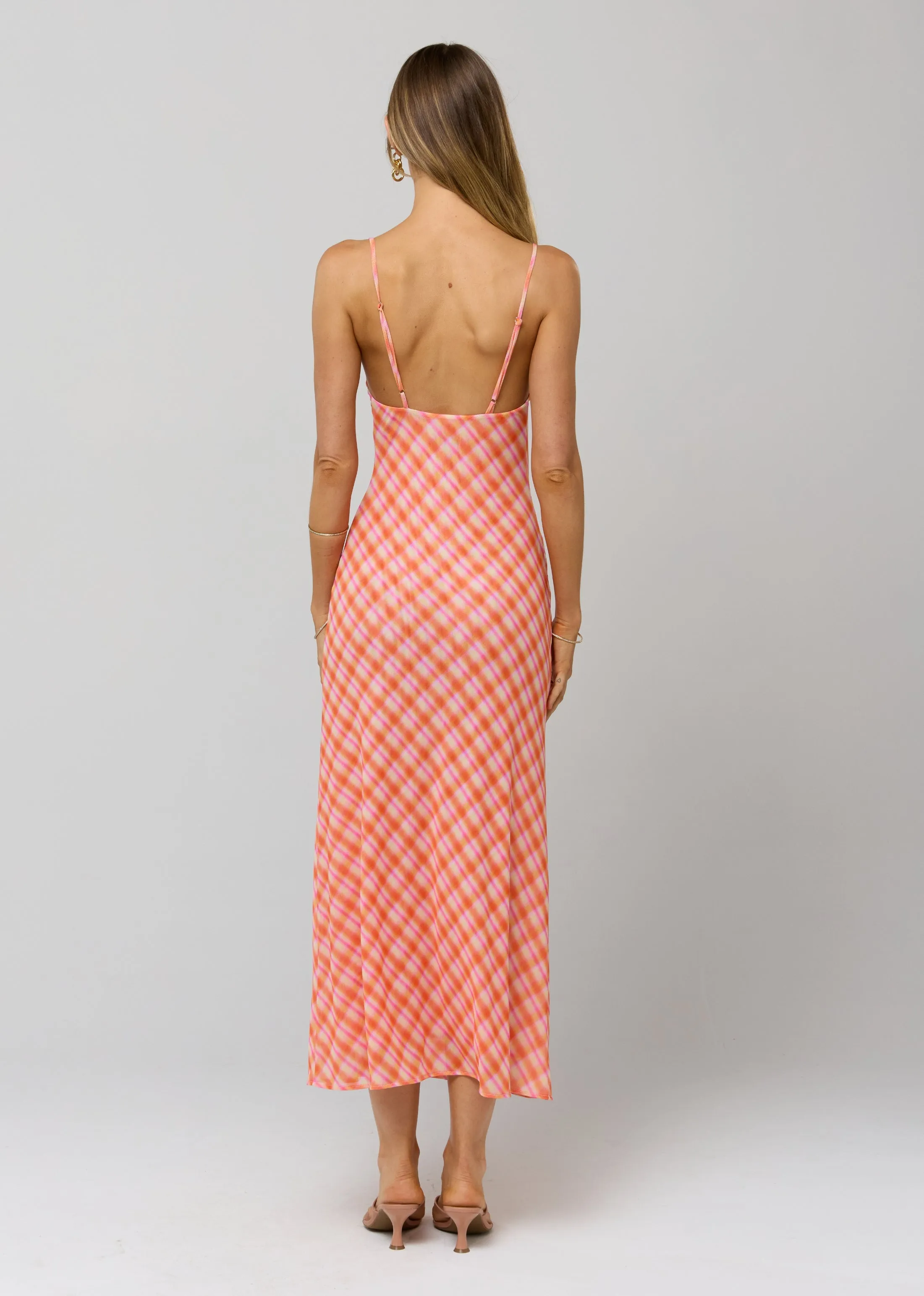 Berri Midi Dress in Sorbet sold by RESA product image thumbnail 3