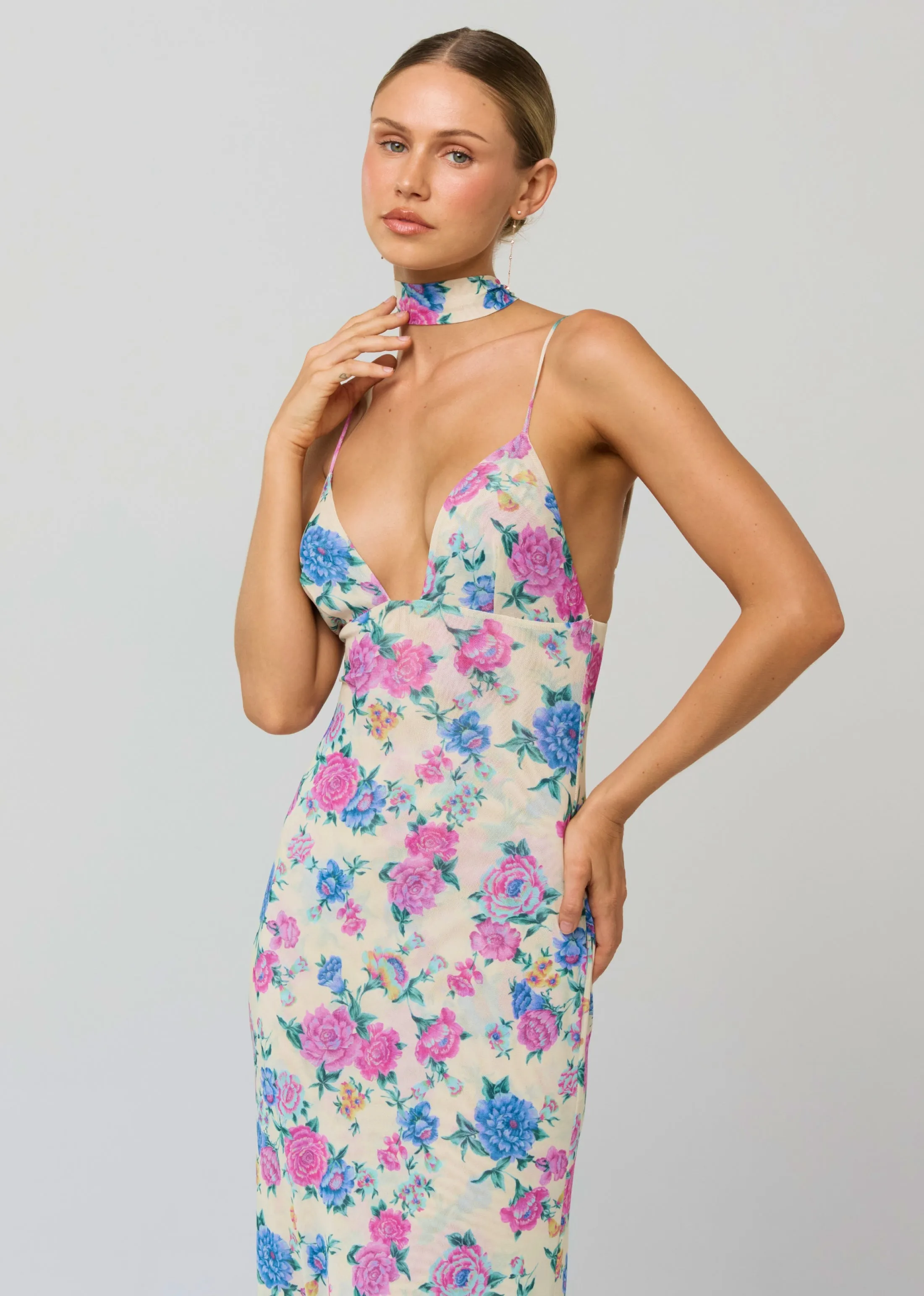 Madeline Dress in Rosewood sold by RESA product image thumbnail 4