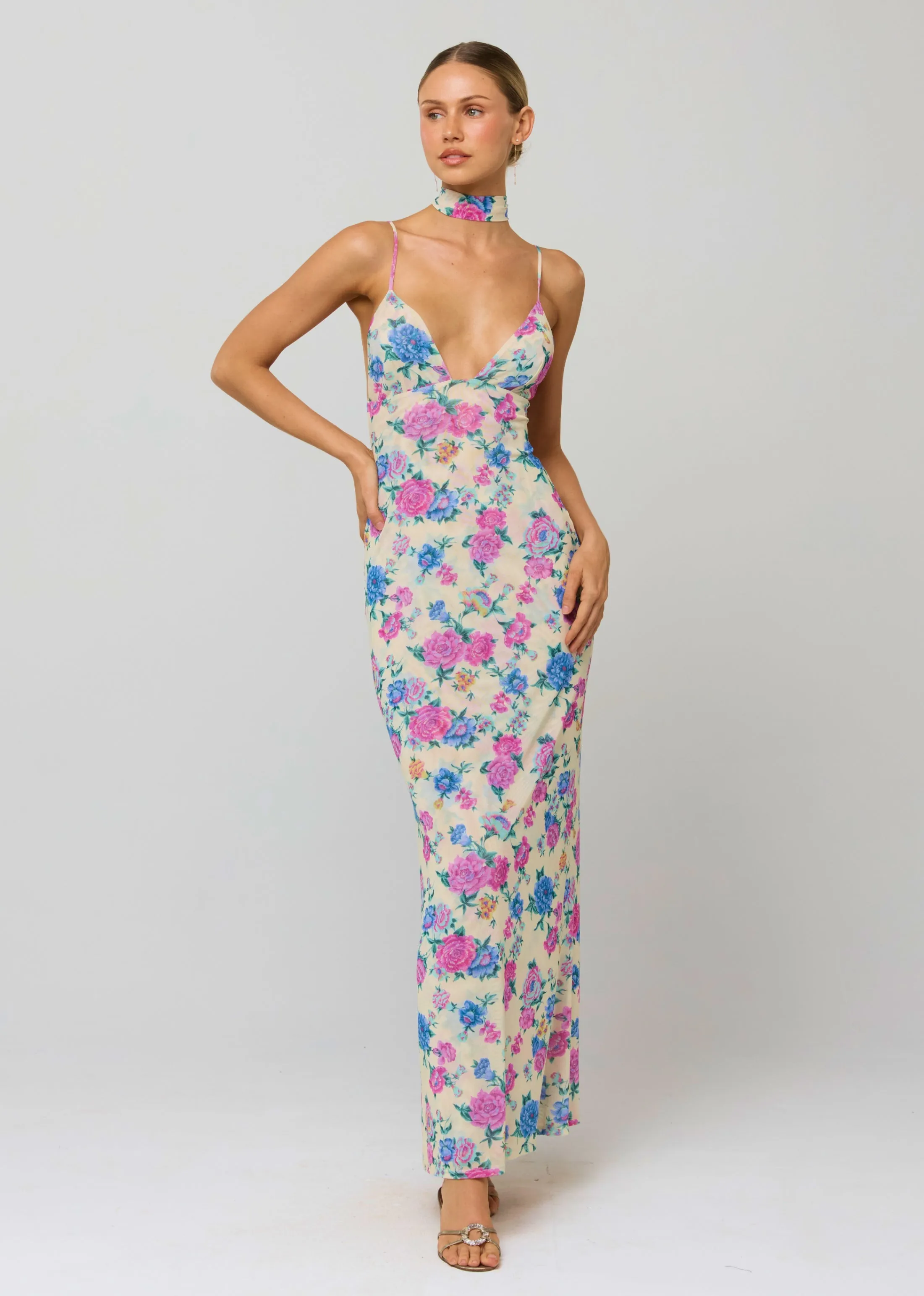 Madeline Dress in Rosewood sold by RESA