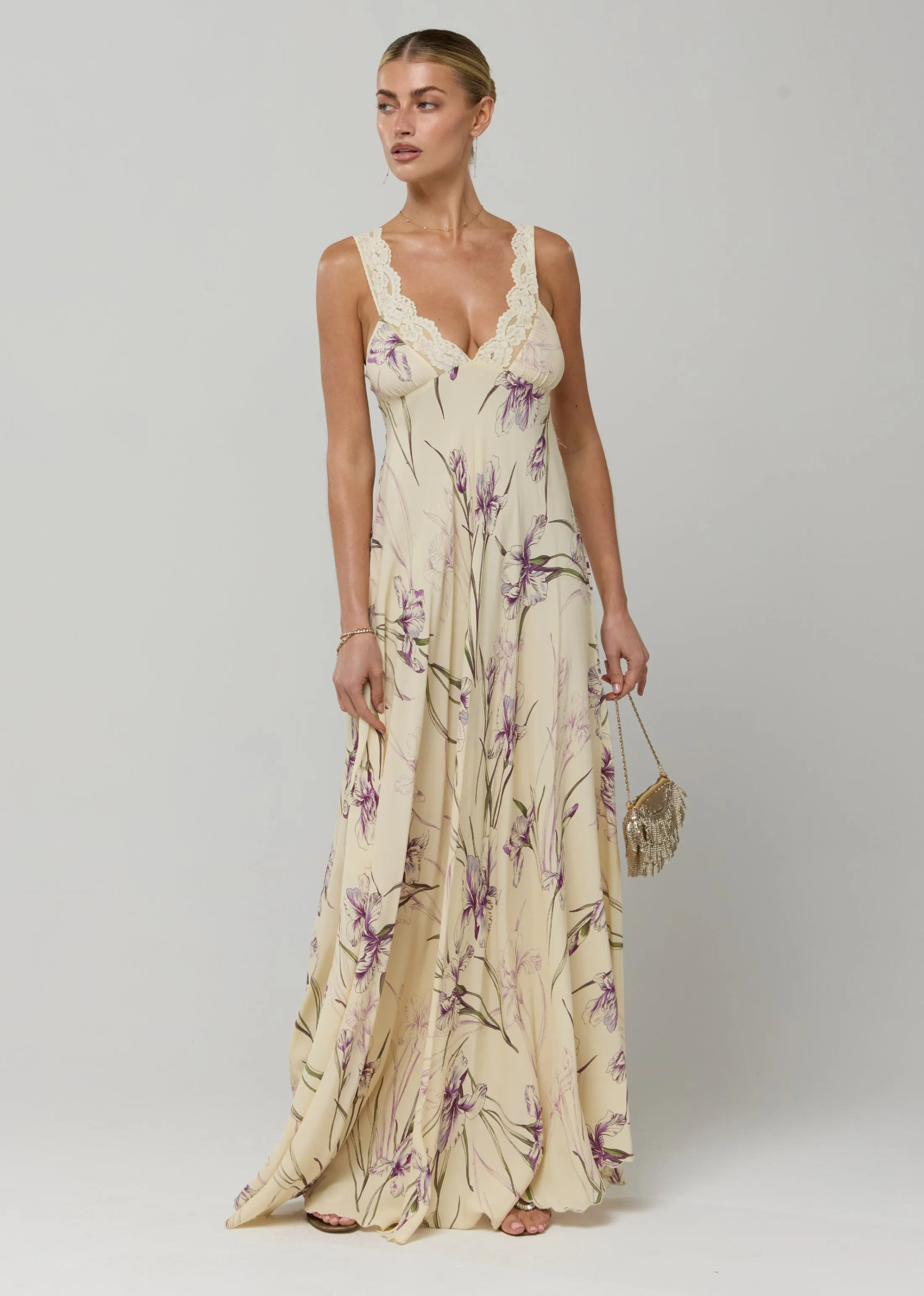 Laney Dress in Fern sold by RESA product image thumbnail 5