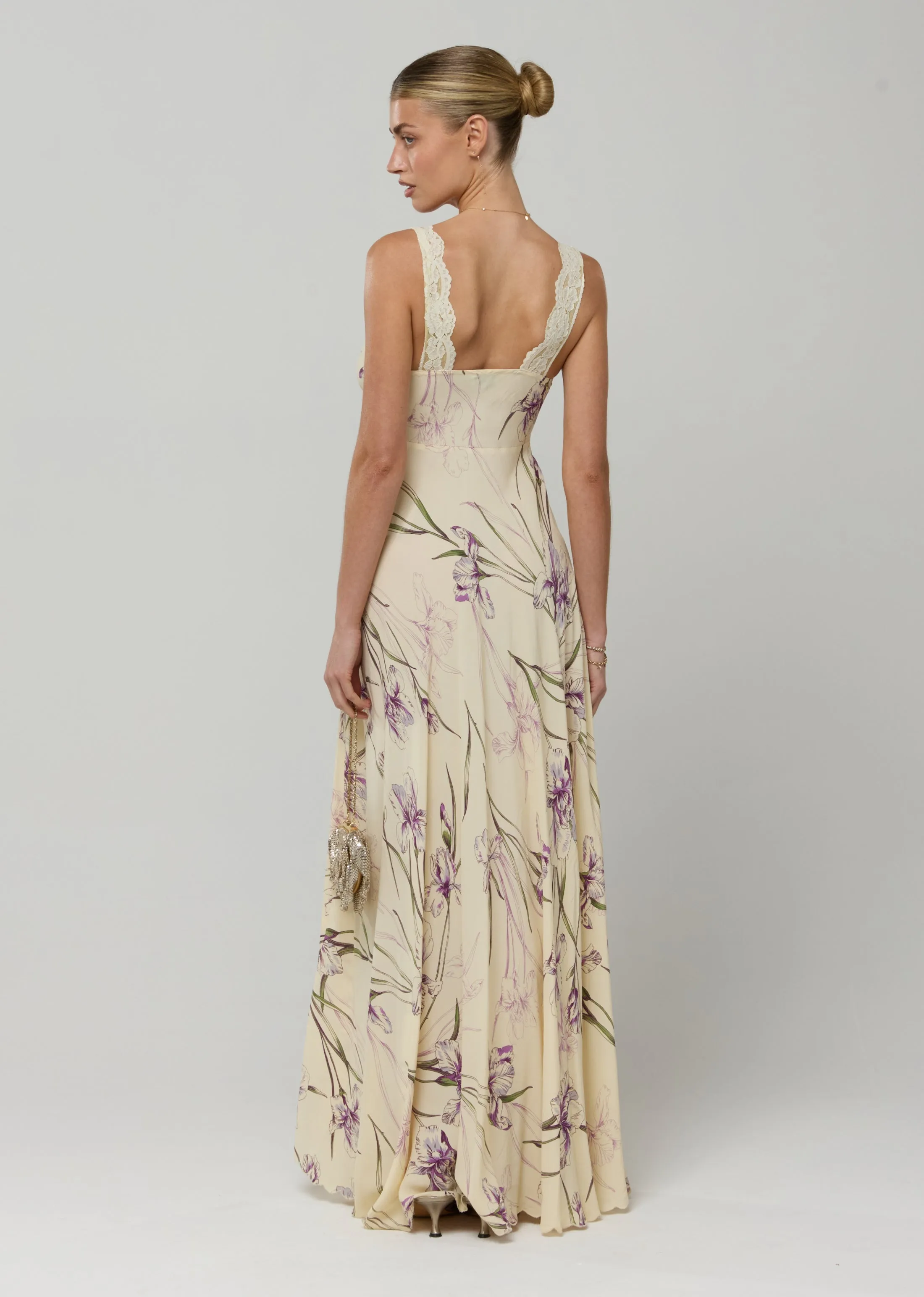 Laney Dress in Fern sold by RESA product image thumbnail 3