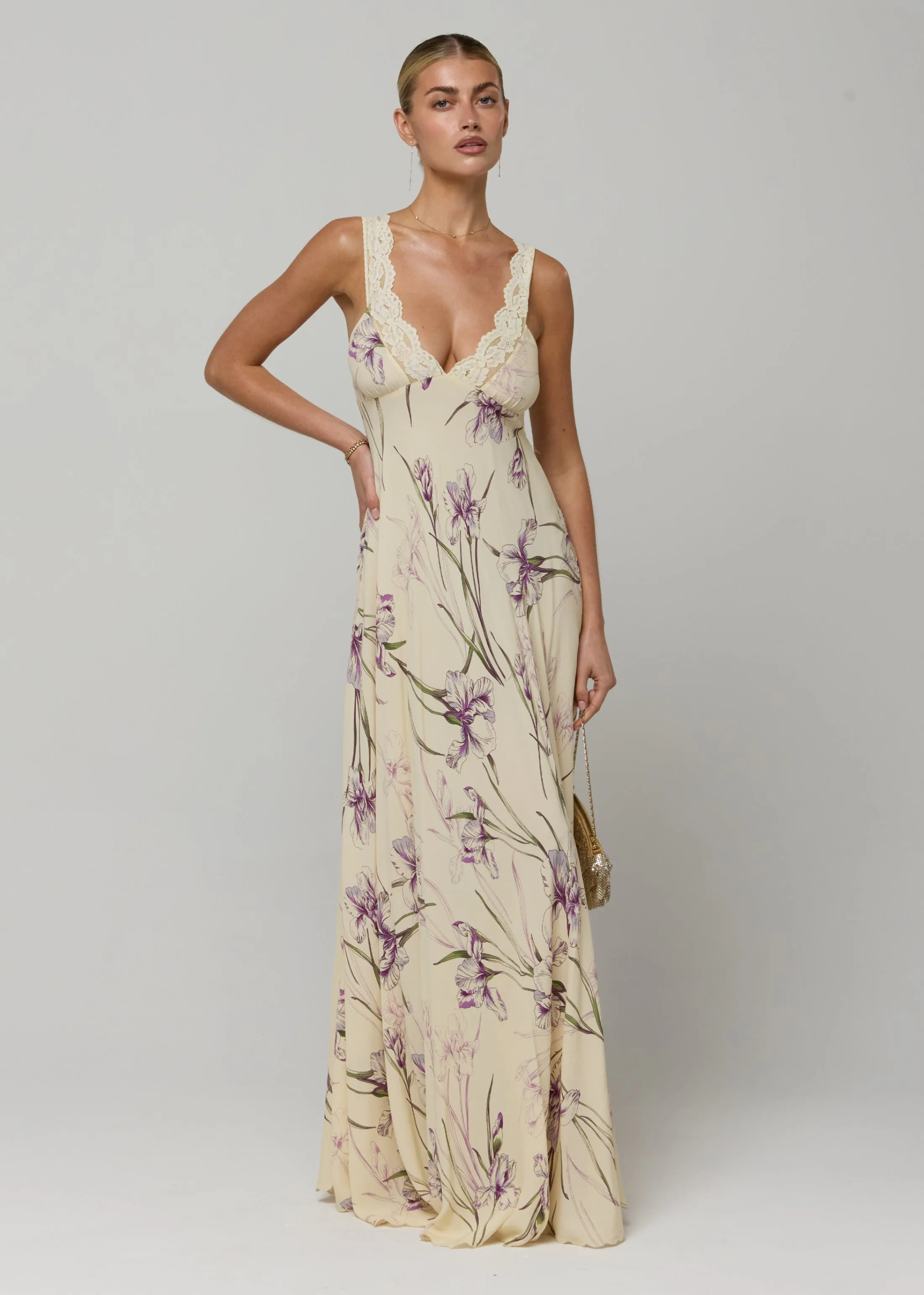 Laney Dress in Fern sold by RESA