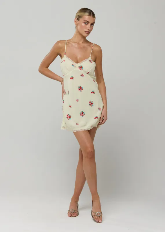 Bianca Mini Dress in Bliss made by RESA