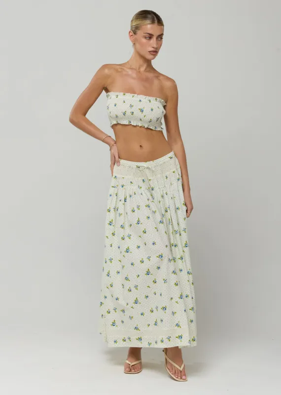 Lyssa Set in Cotton Bluebell made by RESA