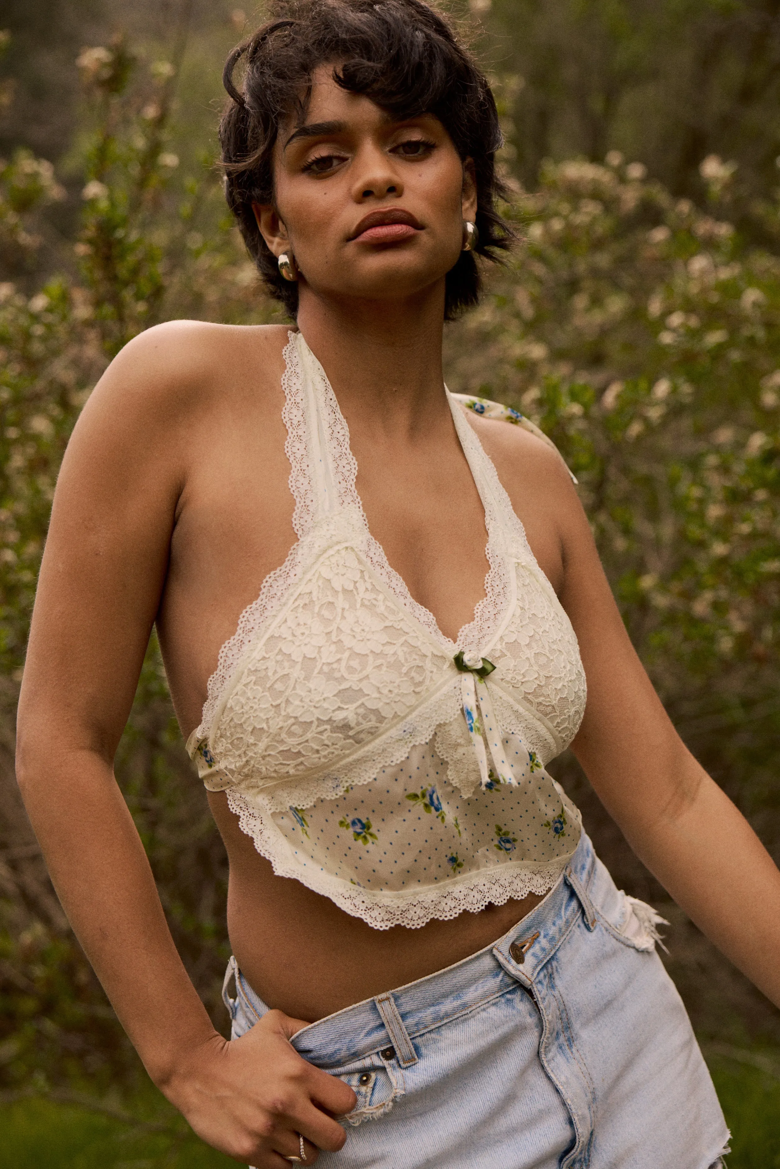 Kaia Top in Bluebell sold by RESA product image thumbnail 2