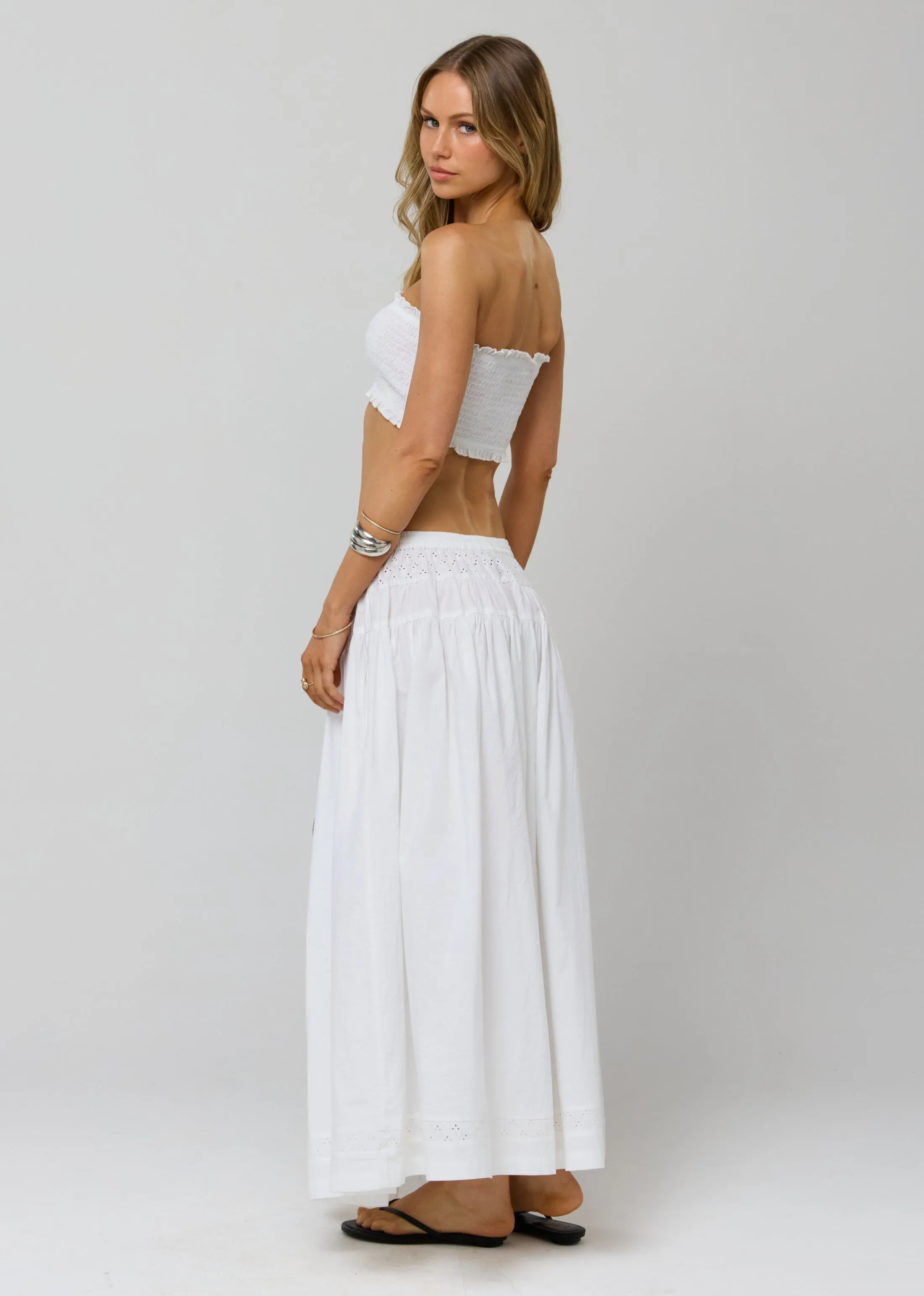 Lyssa Set in White Eyelet sold by RESA product image thumbnail 4