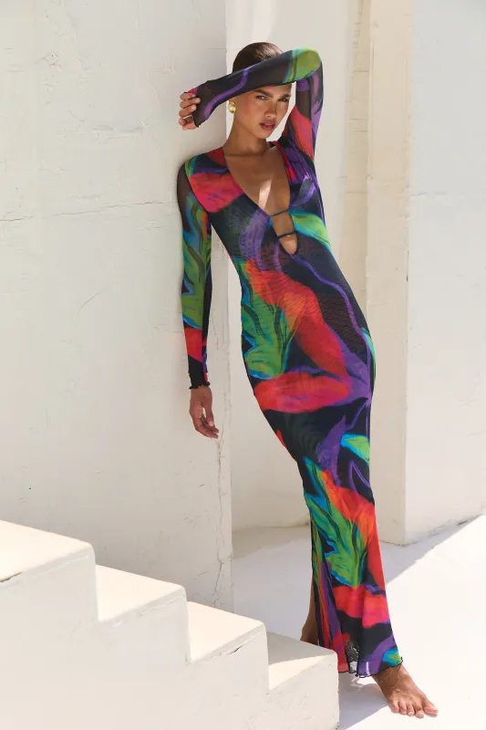 Esme Dress in Mai Tai made by RESA