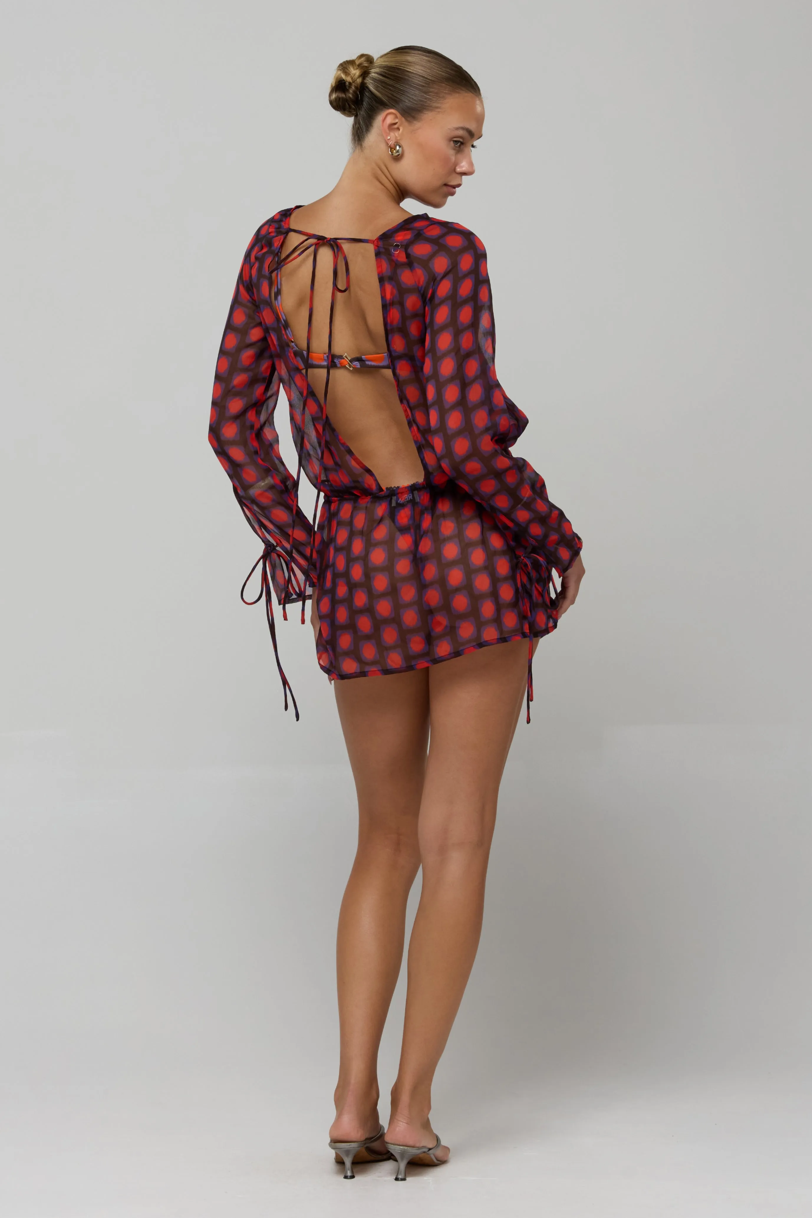 Quinn Dress in Mod sold by RESA product image thumbnail 2