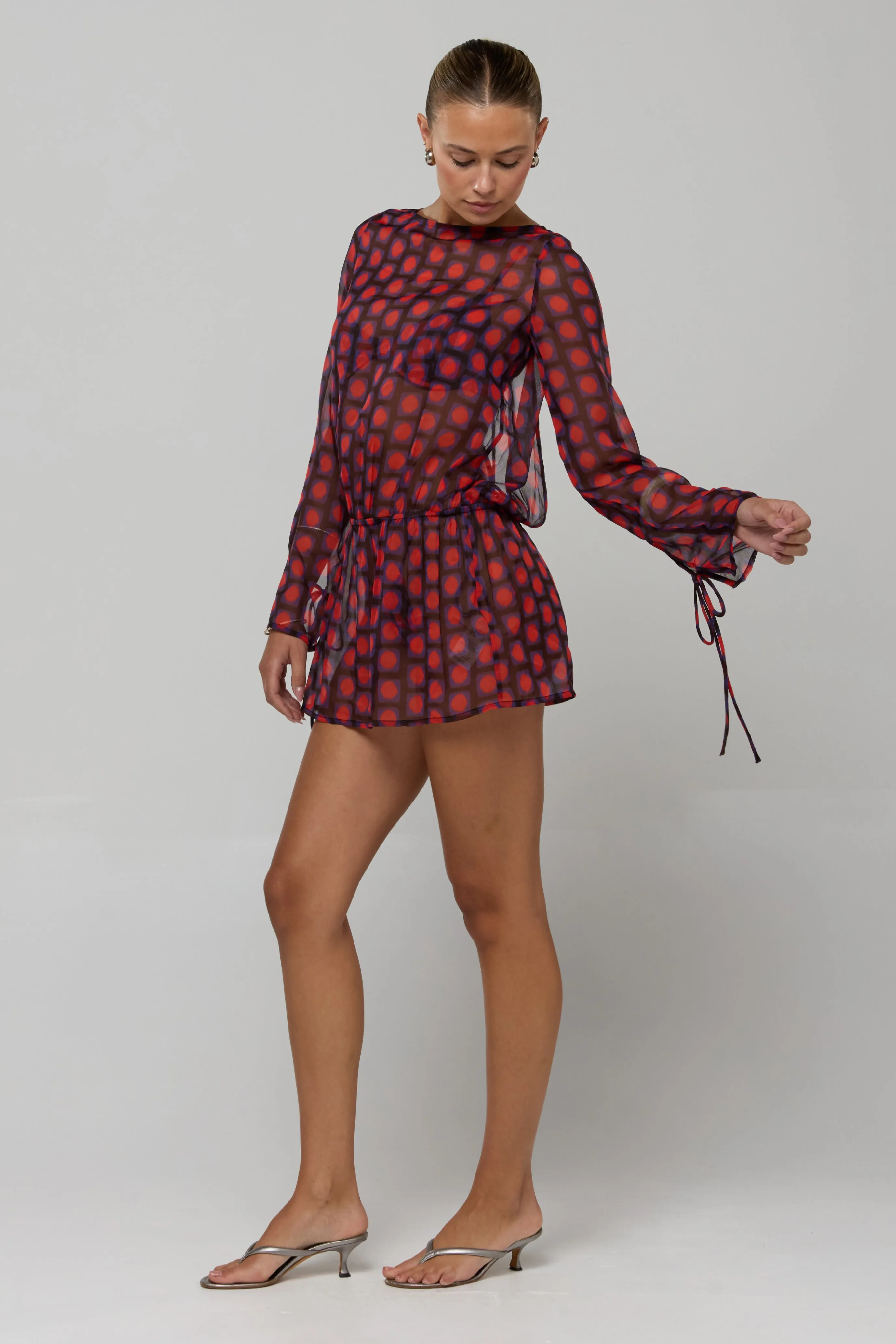Quinn Dress in Mod sold by RESA product image thumbnail 4
