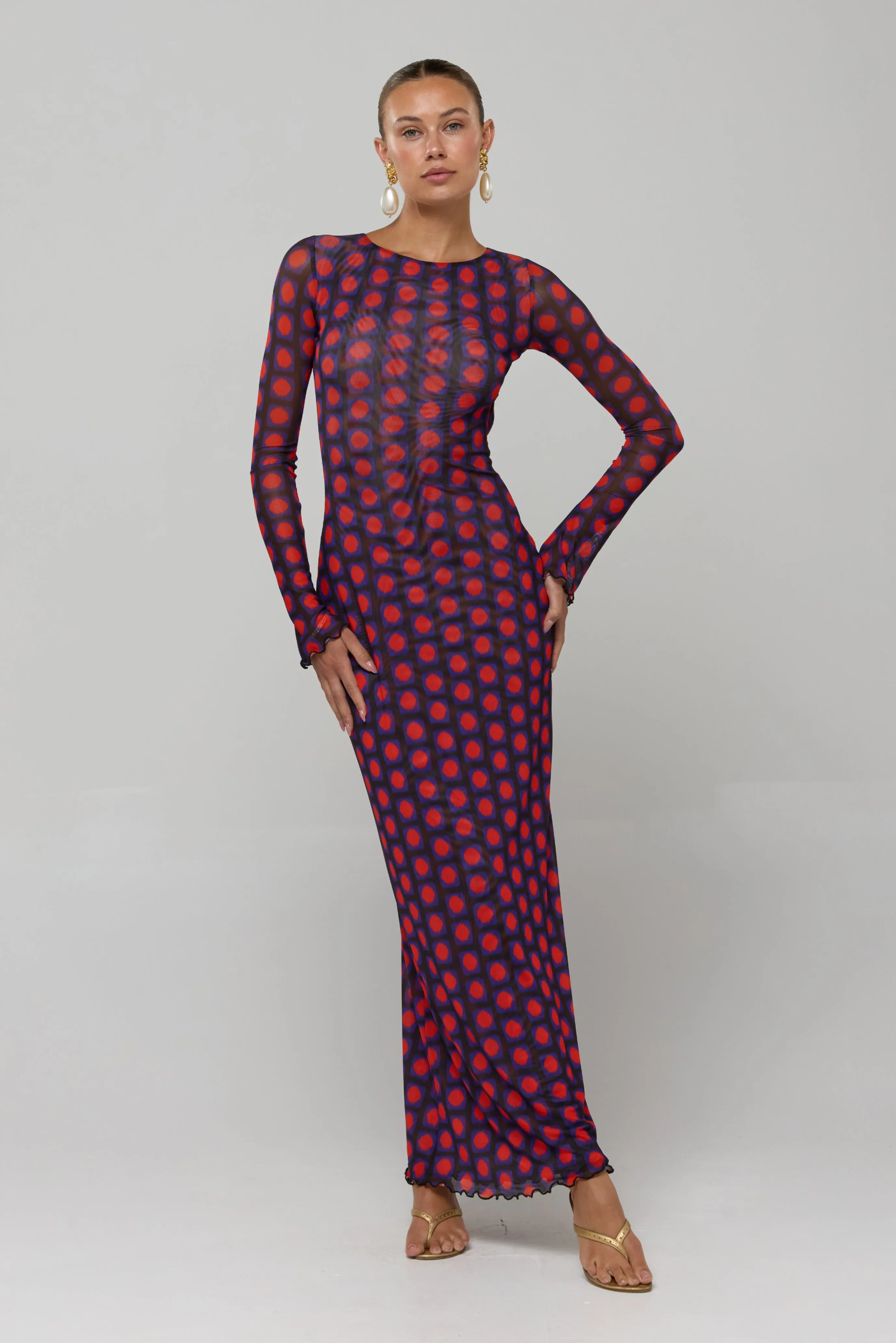 Sylvia Dress in Mod sold by RESA product image thumbnail 2