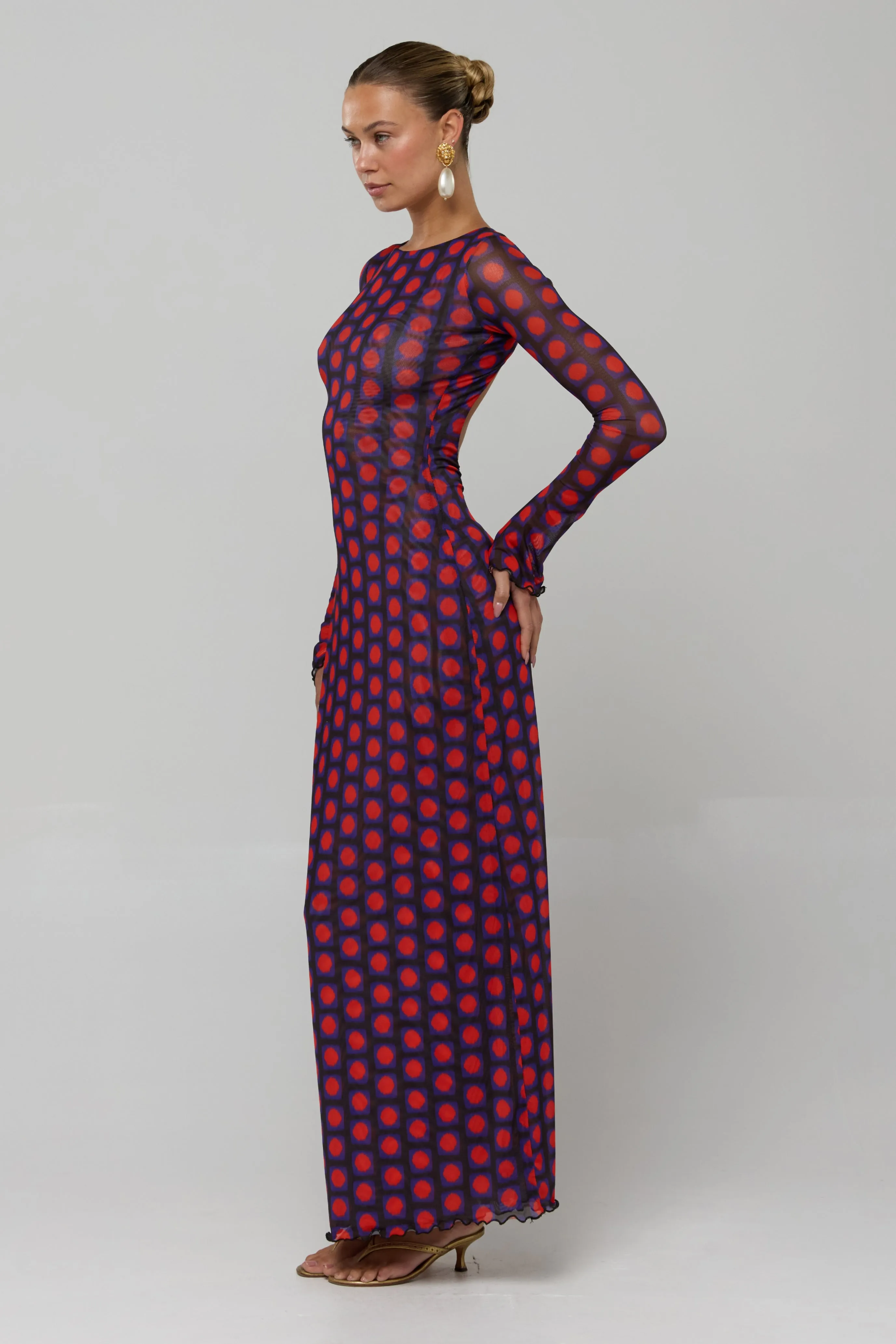 Sylvia Dress in Mod sold by RESA product image thumbnail 5