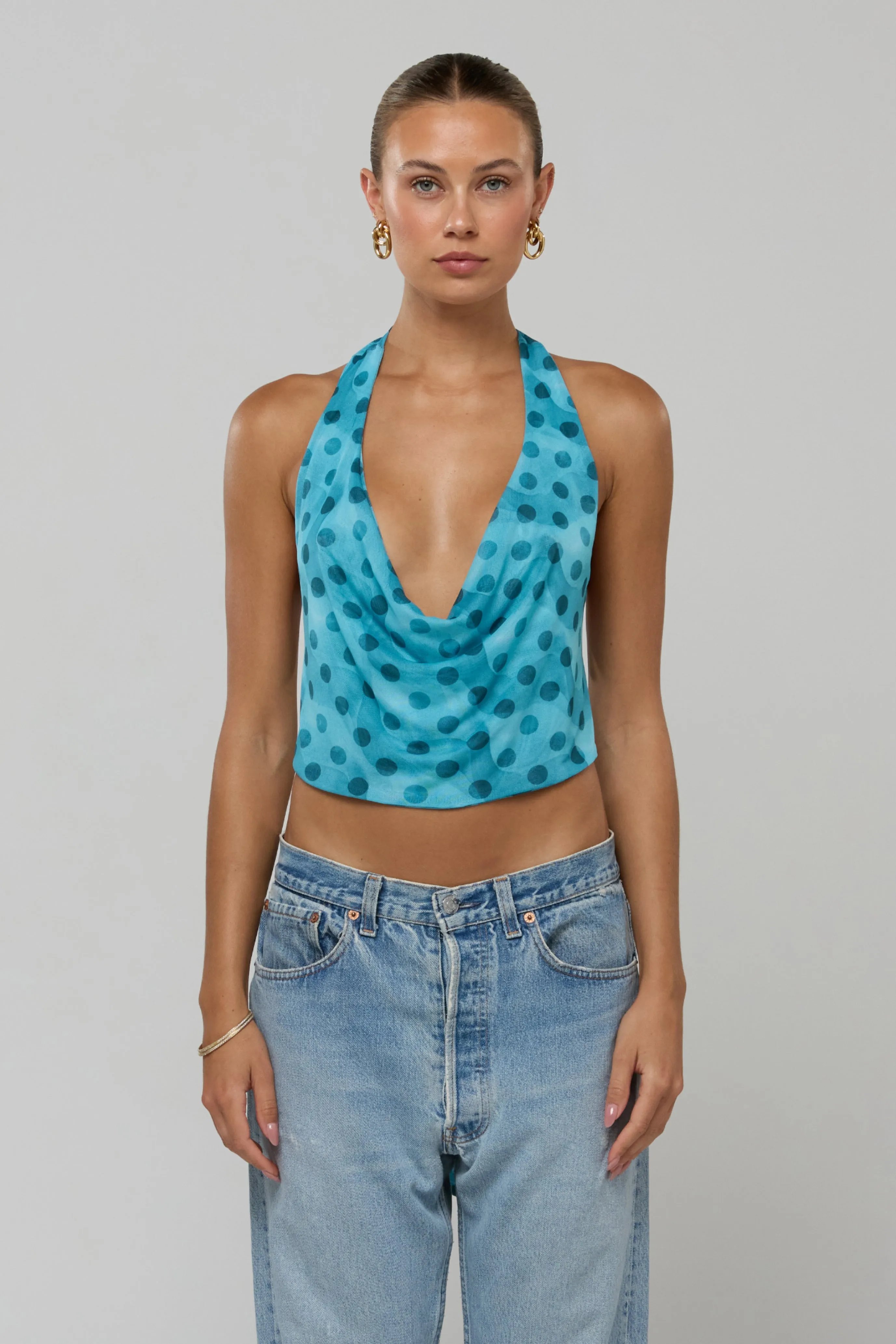 Lea in Aquamarine sold by RESA