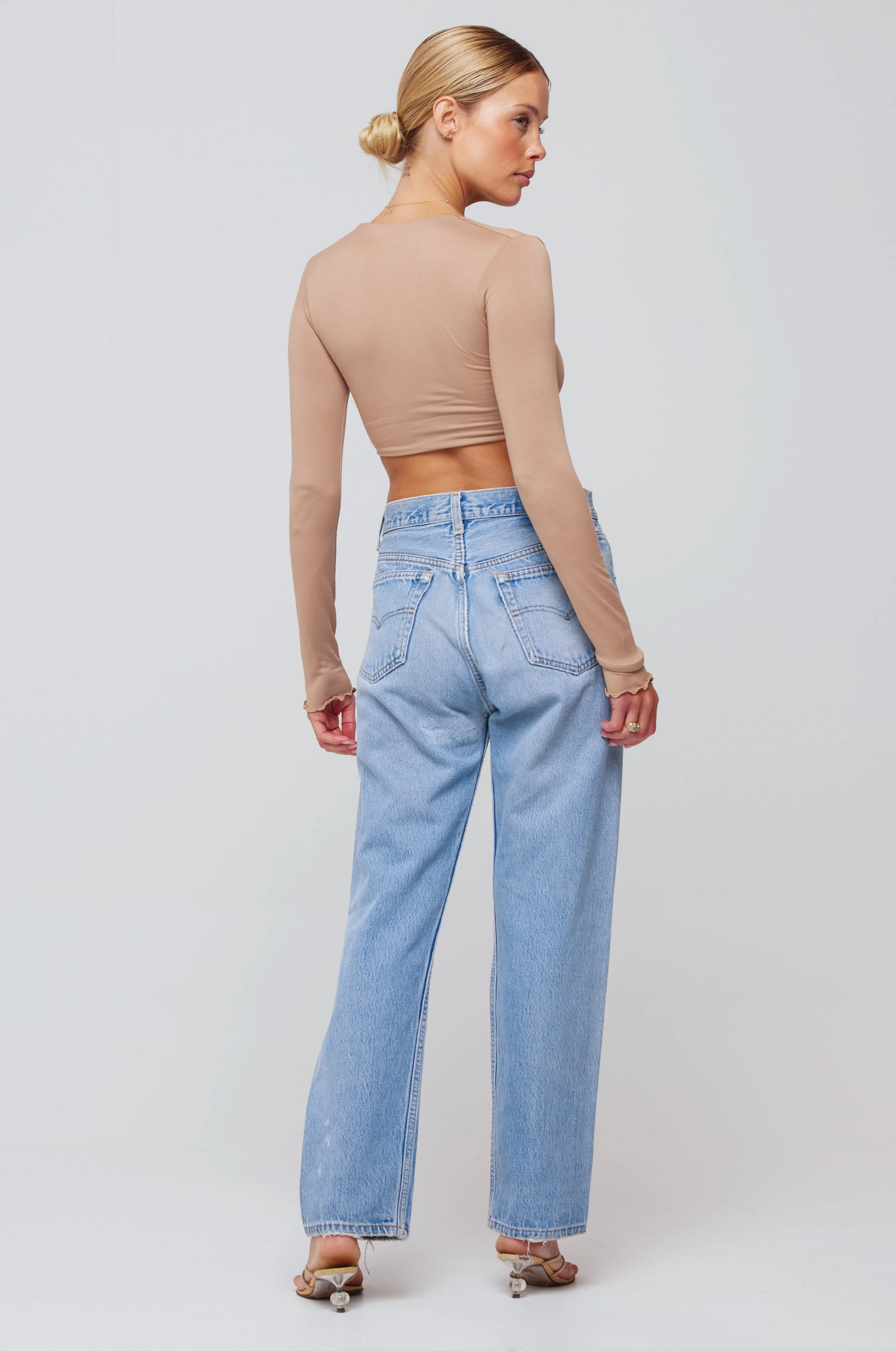 Emily Top in Nude sold by RESA product image thumbnail 2