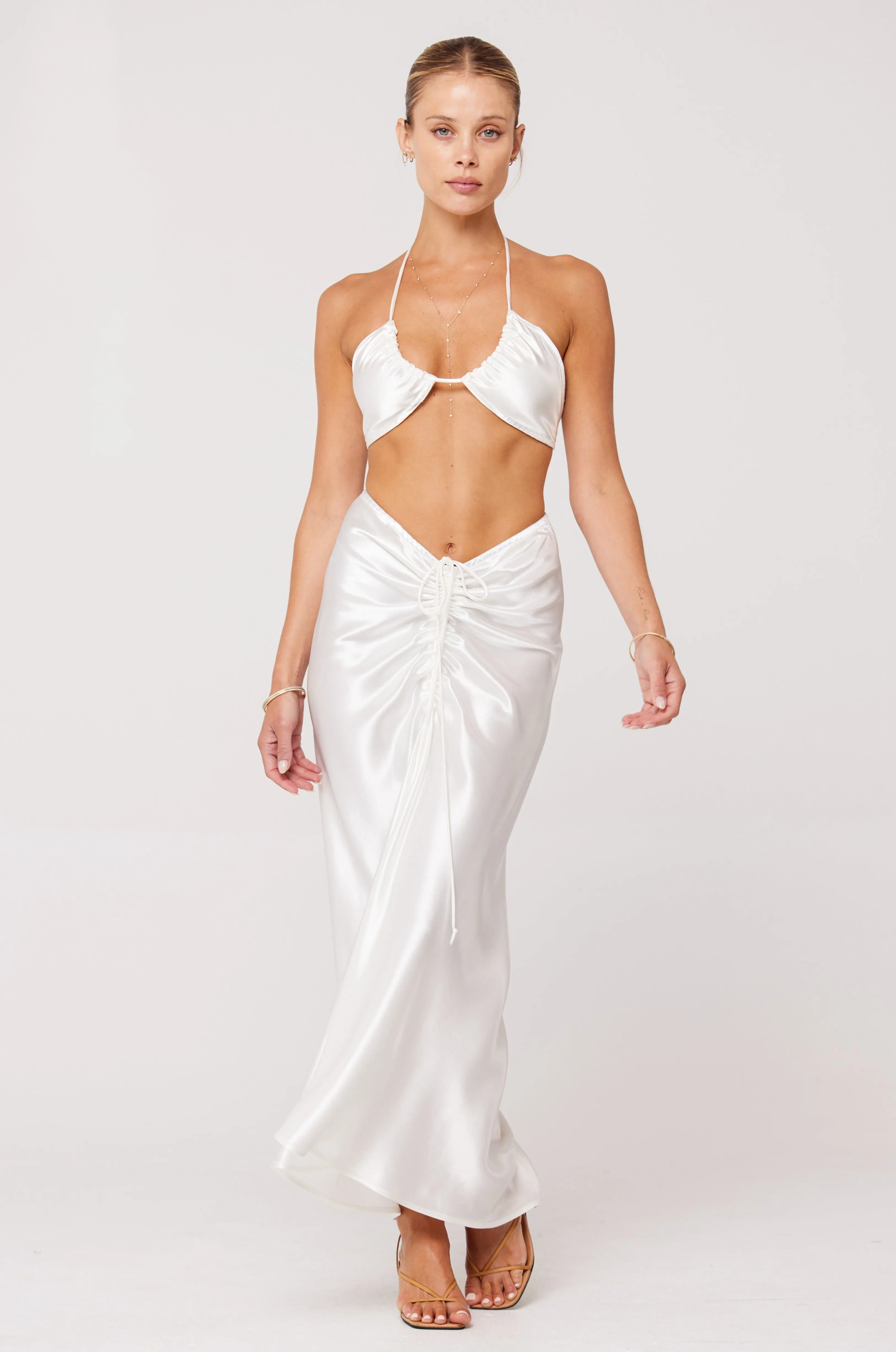 Ziggy Skirt in Pearl sold by RESA product image thumbnail 2