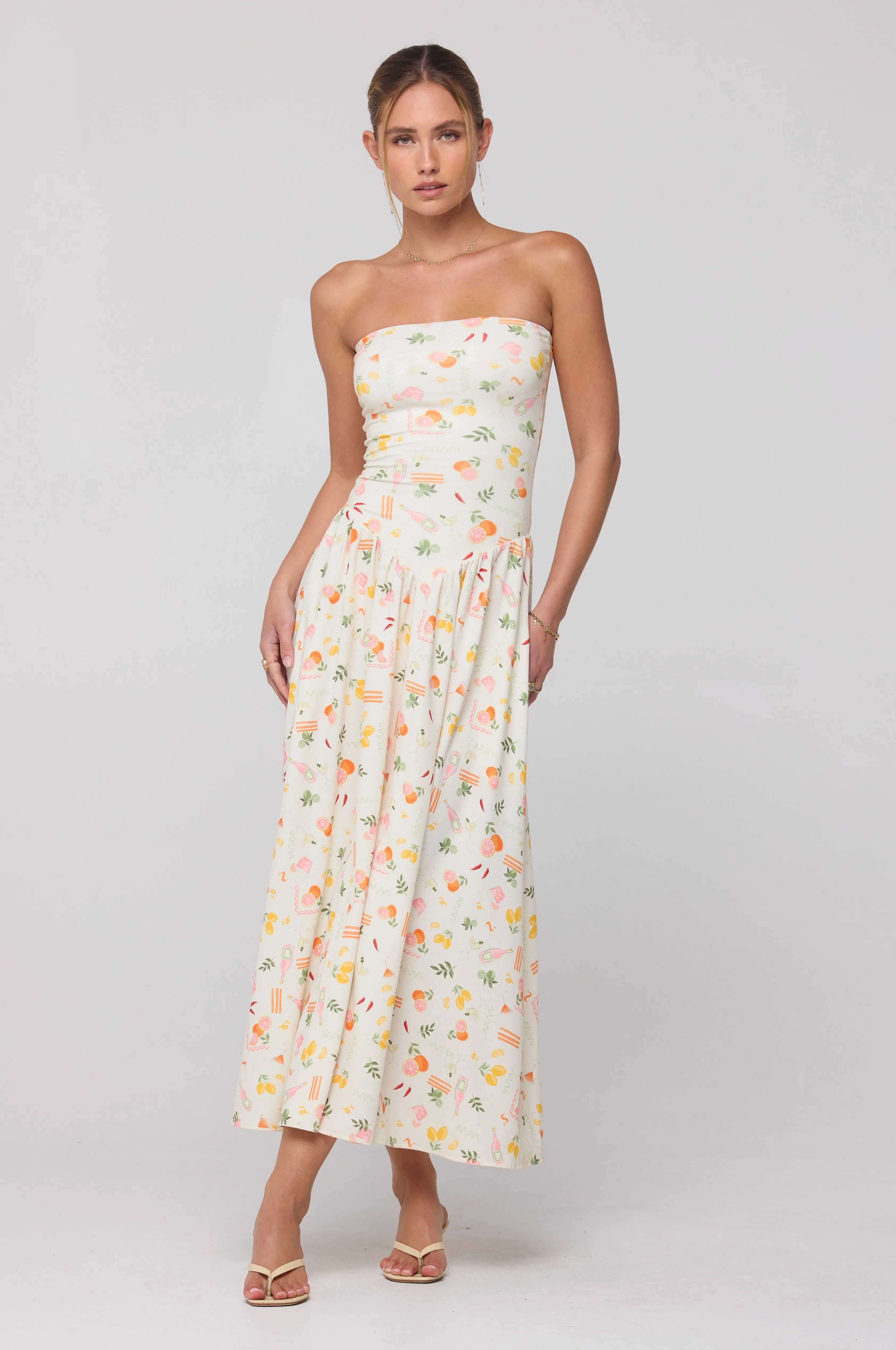 Mackenzie Dress in Aperitivo sold by RESA