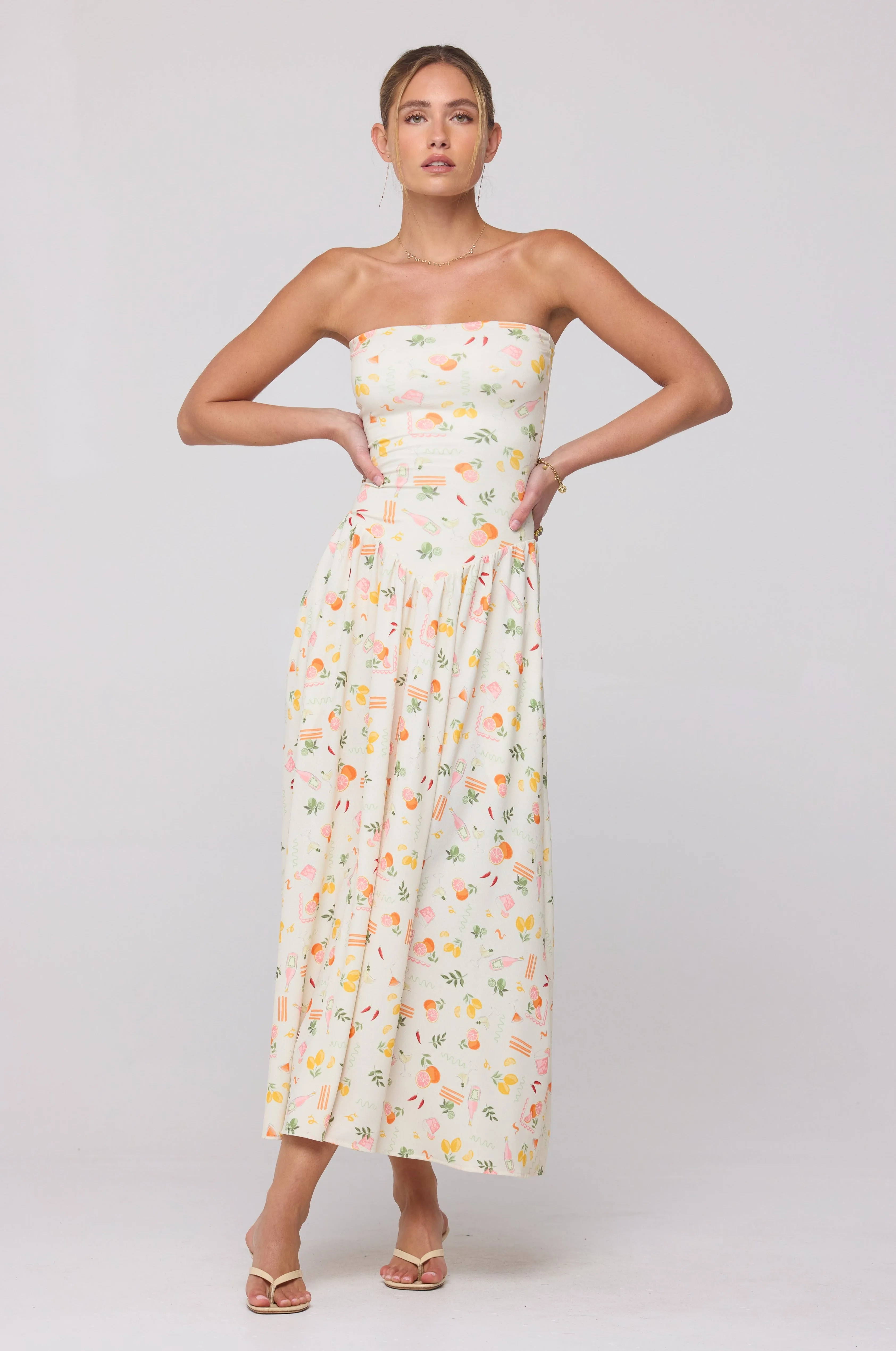 Mackenzie Dress in Aperitivo sold by RESA product image thumbnail 4